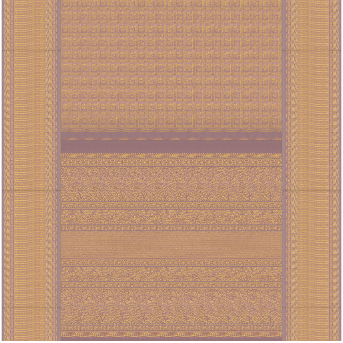 Kanakavalli Kanjivaram Silk Sari 26-041-HS001-04736 - Full View