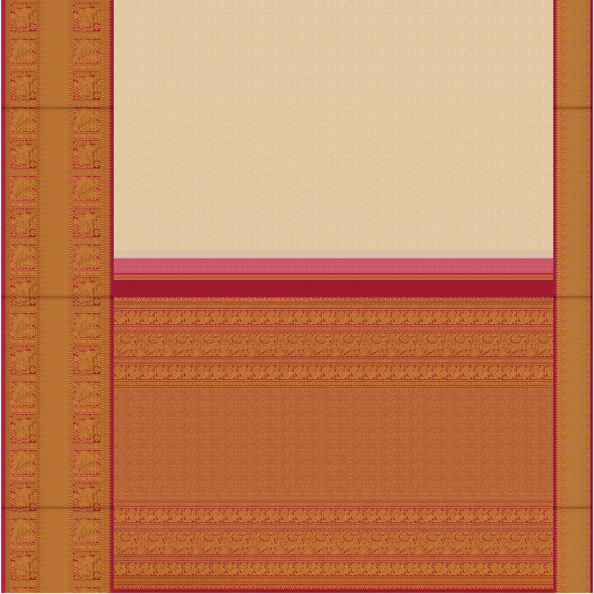 Kanakavalli Kanjivaram Silk Sari 26-109-HS001-04210 - Full View
