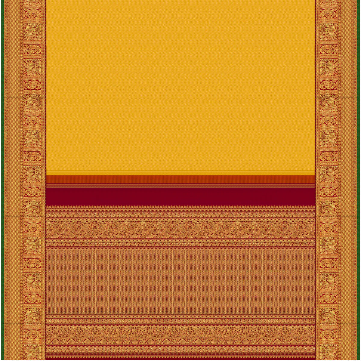 Kanakavalli Kanjivaram Silk Sari 26-109-HS001-04219 - Full View