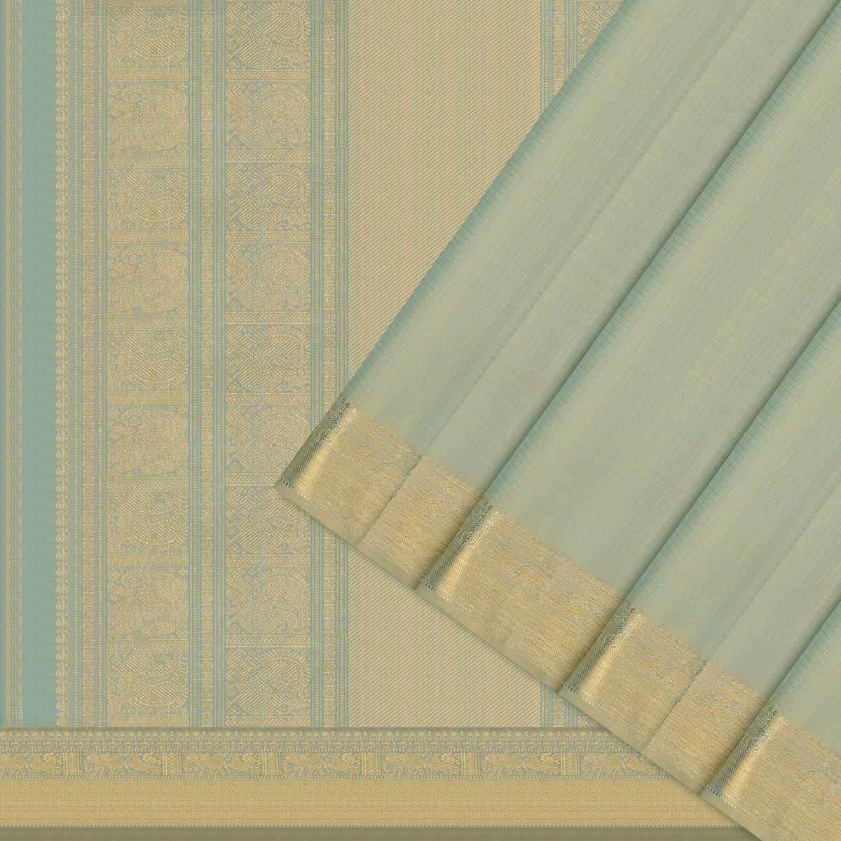 Kanakavalli Kanjivaram Silk Sari 26-109-HS001-04238 - Cover View