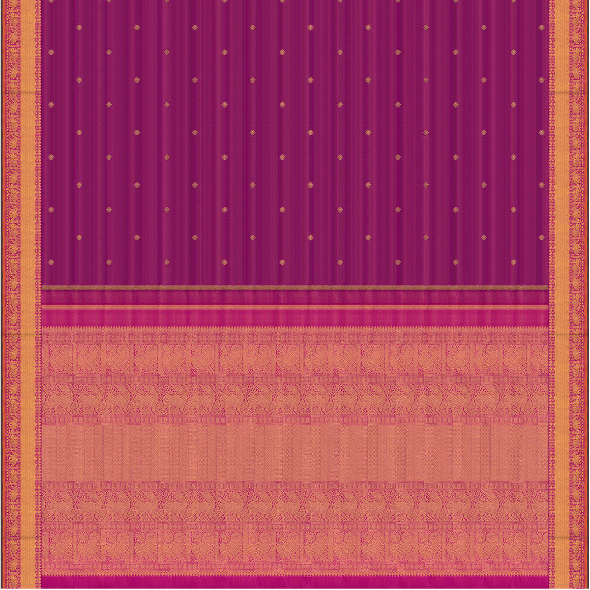 Kanakavalli Kanjivaram Silk Sari 26-109-HS001-04247 - Full View