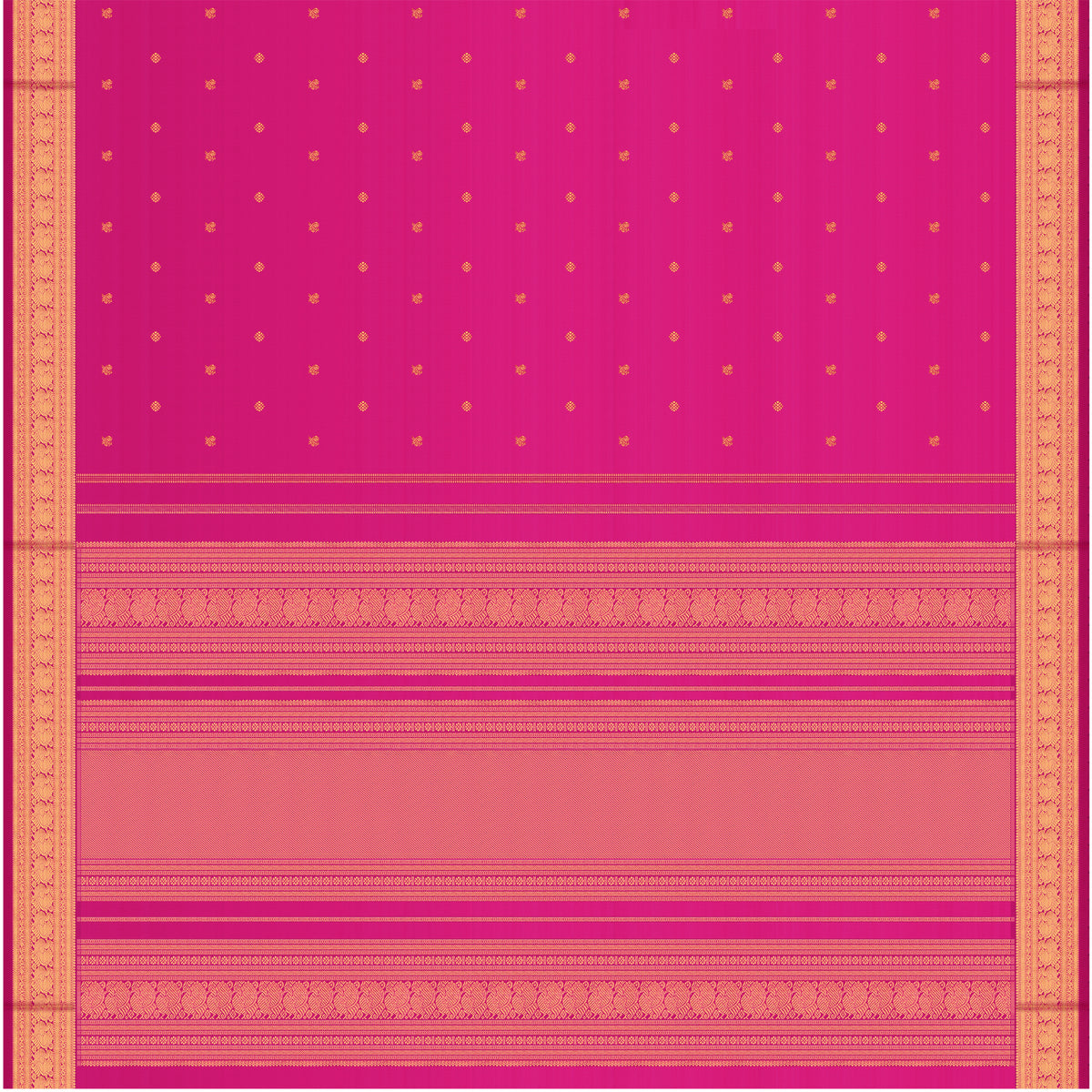 Kanakavalli Kanjivaram Silk Sari 26-109-HS001-04255 - Full View