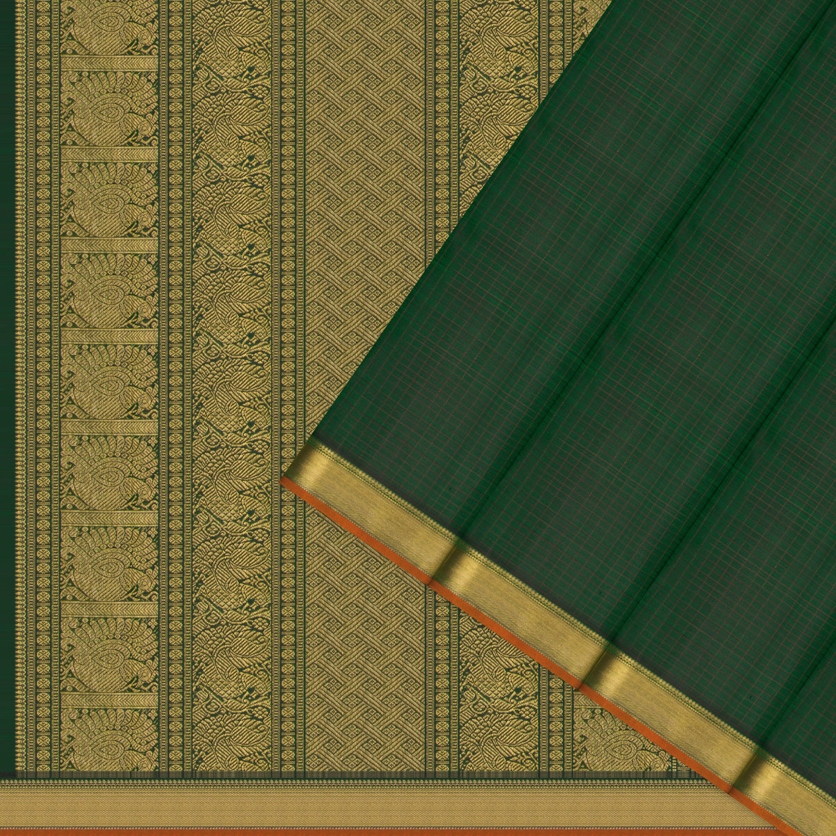 Kanakavalli Kanjivaram Silk Sari 26-109-HS001-04265 - Cover View