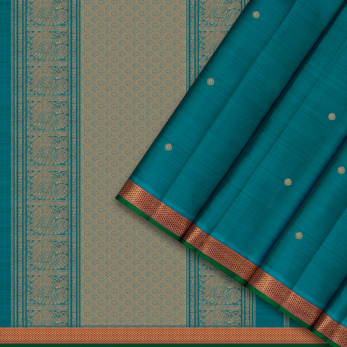 Kanakavalli Kanjivaram Silk Sari 26-109-HS001-04266 - Cover View