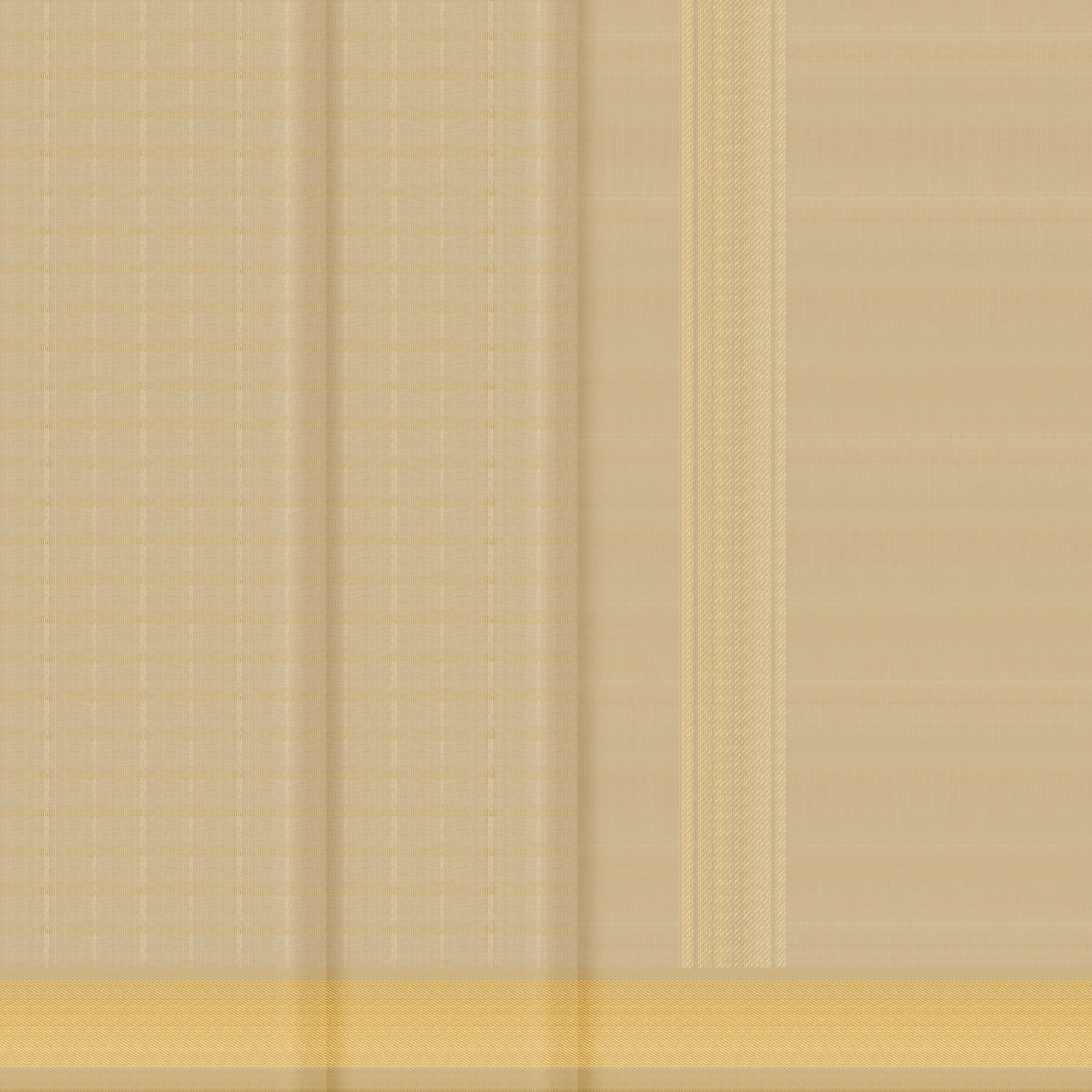 Kanakavalli Kanjivaram Silk Angavastram CO-ORD 26-110-AF001-00551 - Double Pleated View