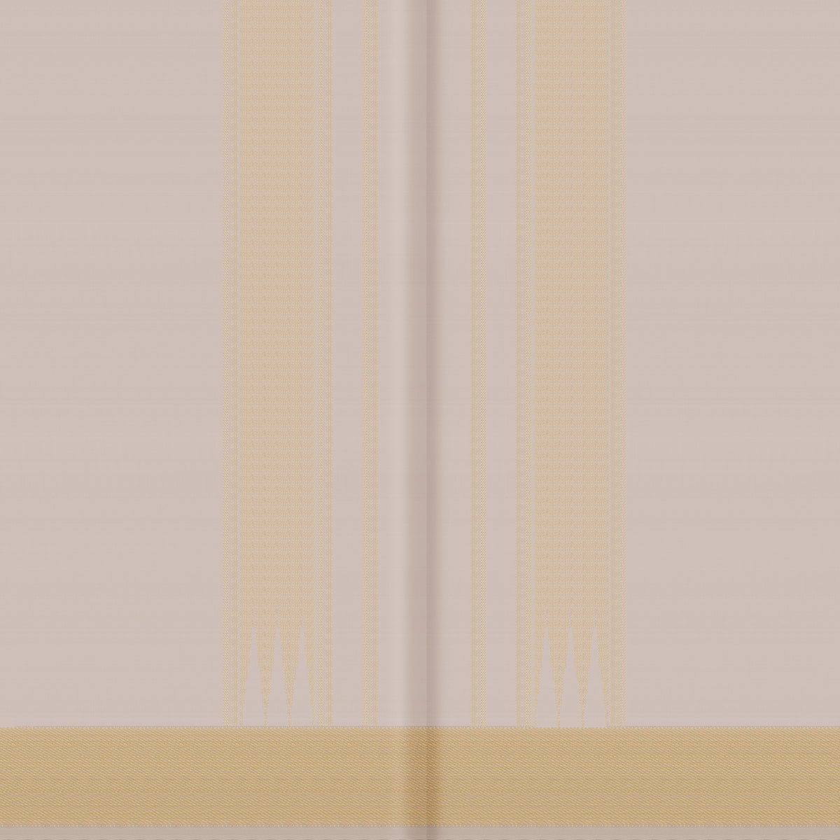 Kanakavalli Kanjivaram Silk Angavastram CO-ORD 26-110-AF001-05178 - Angavastram View