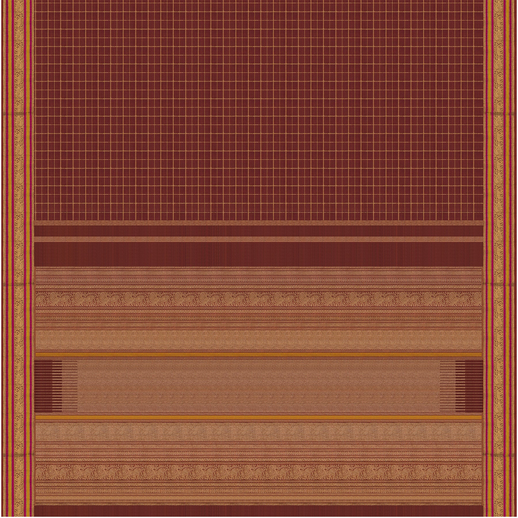 Kanakavalli Kanjivaram Silk Sari 26-110-HS001-00570 - Full View