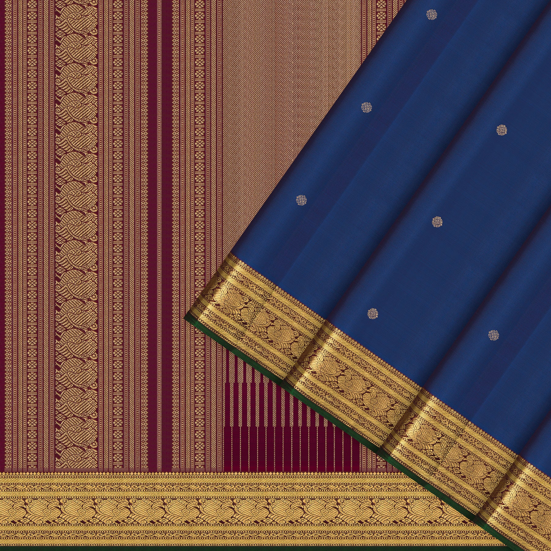 Kanakavalli Kanjivaram Silk Sari 26-110-HS001-00579 - Cover View