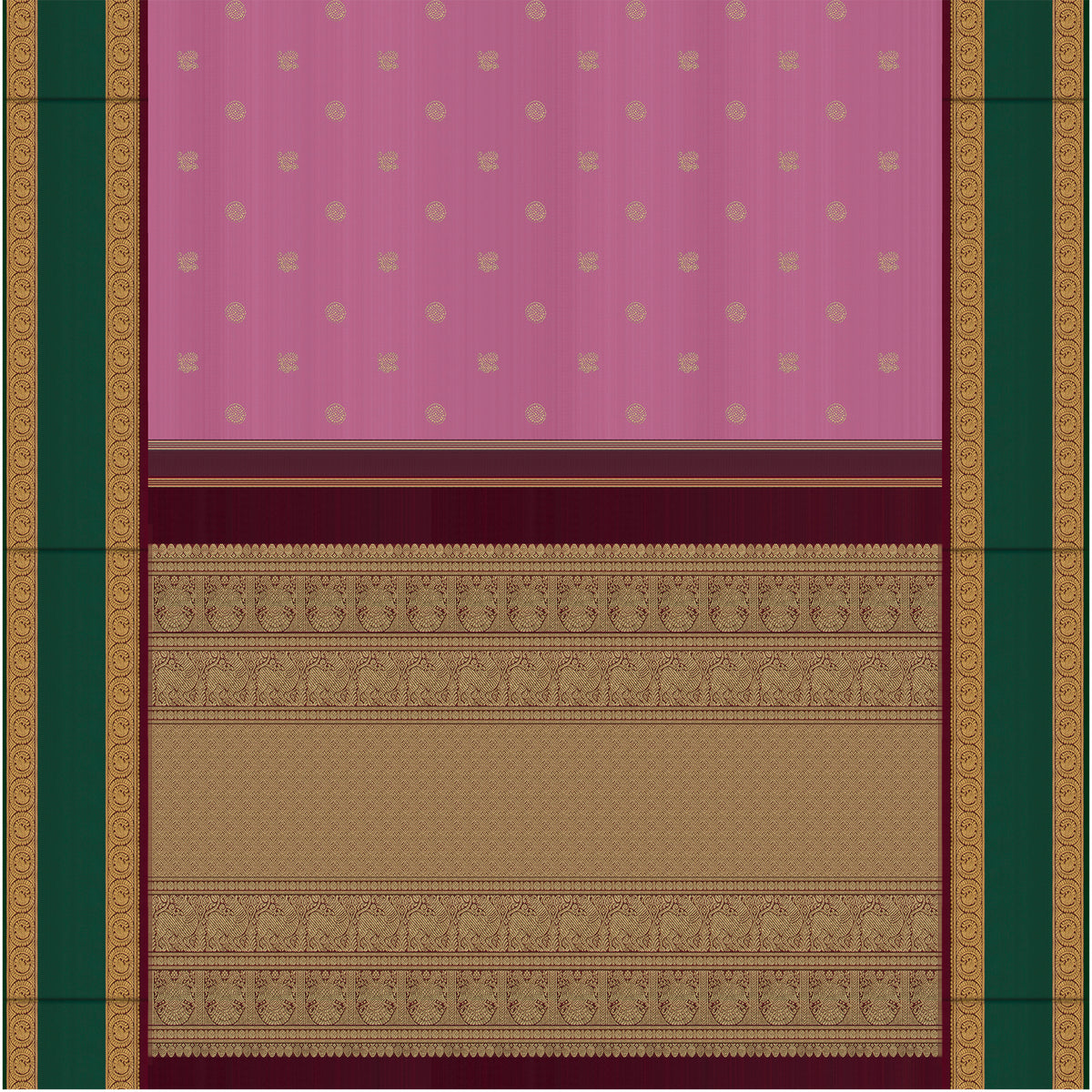 Kanakavalli Kanjivaram Silk Sari 26-110-HS001-00591 - Full View