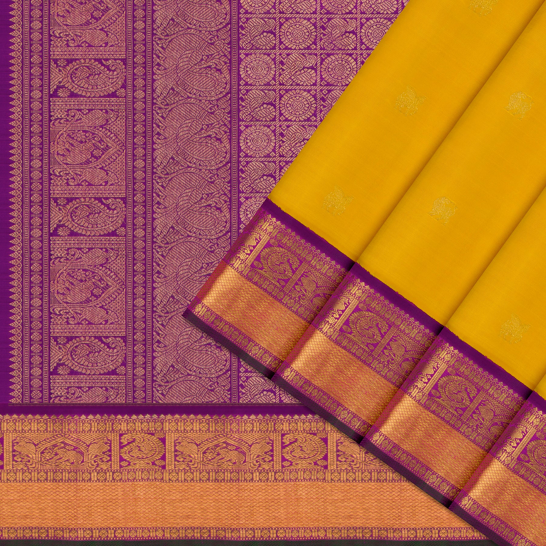 Kanakavalli Kanjivaram Silk Sari 26-110-HS001-00592 - Cover View