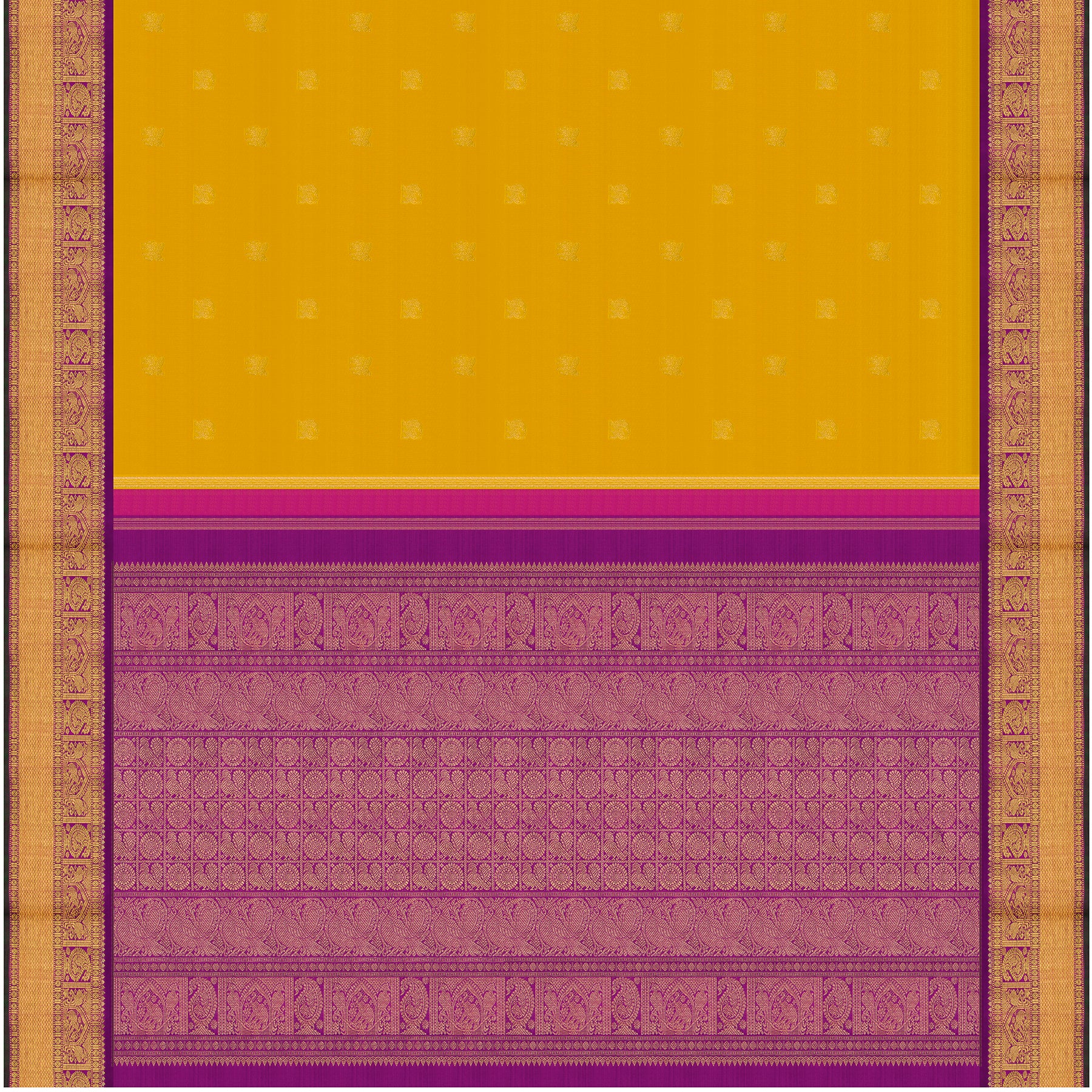Kanakavalli Kanjivaram Silk Sari 26-110-HS001-00592 - Full View