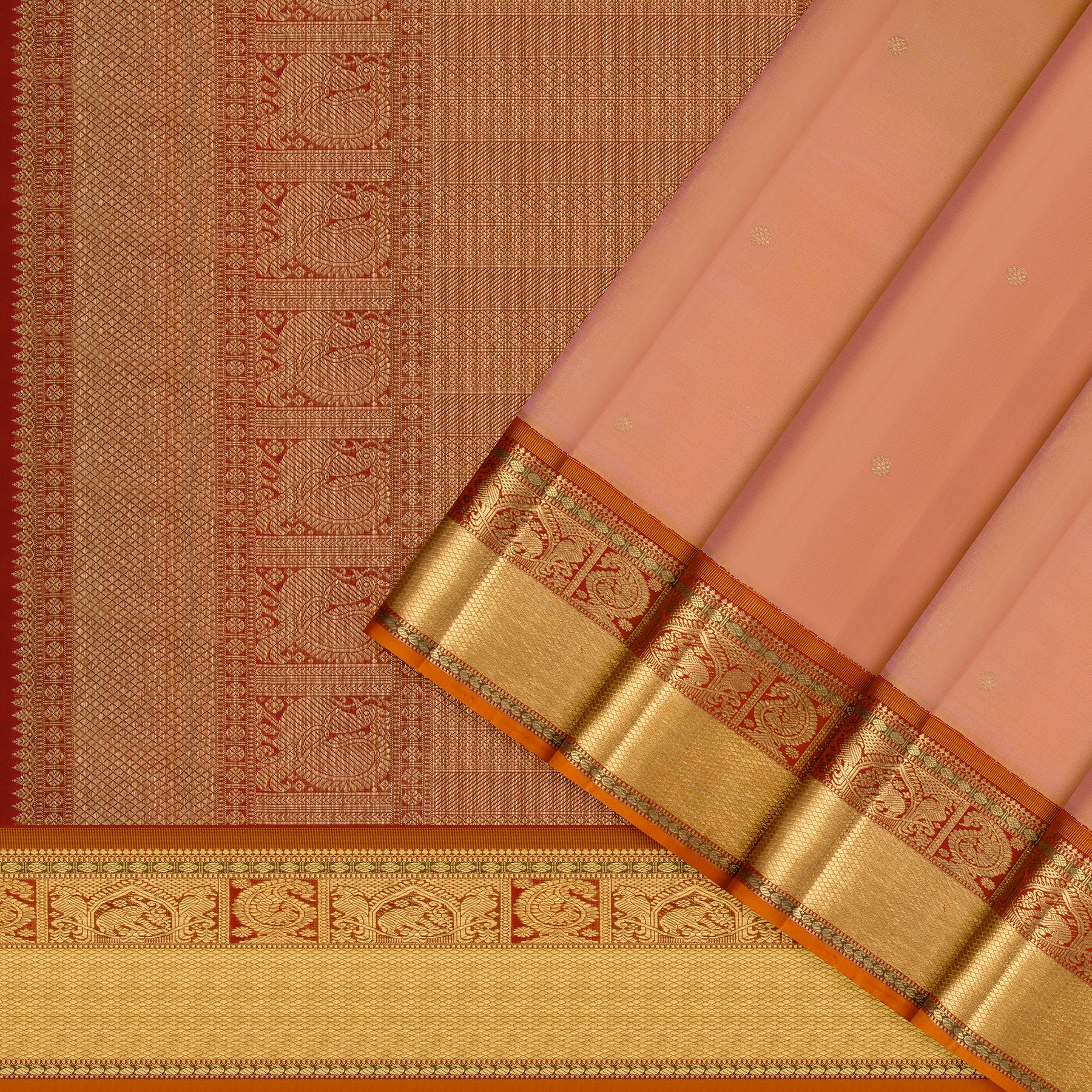 Kanakavalli Kanjivaram Silk Sari 26-110-HS001-00593 - Cover View