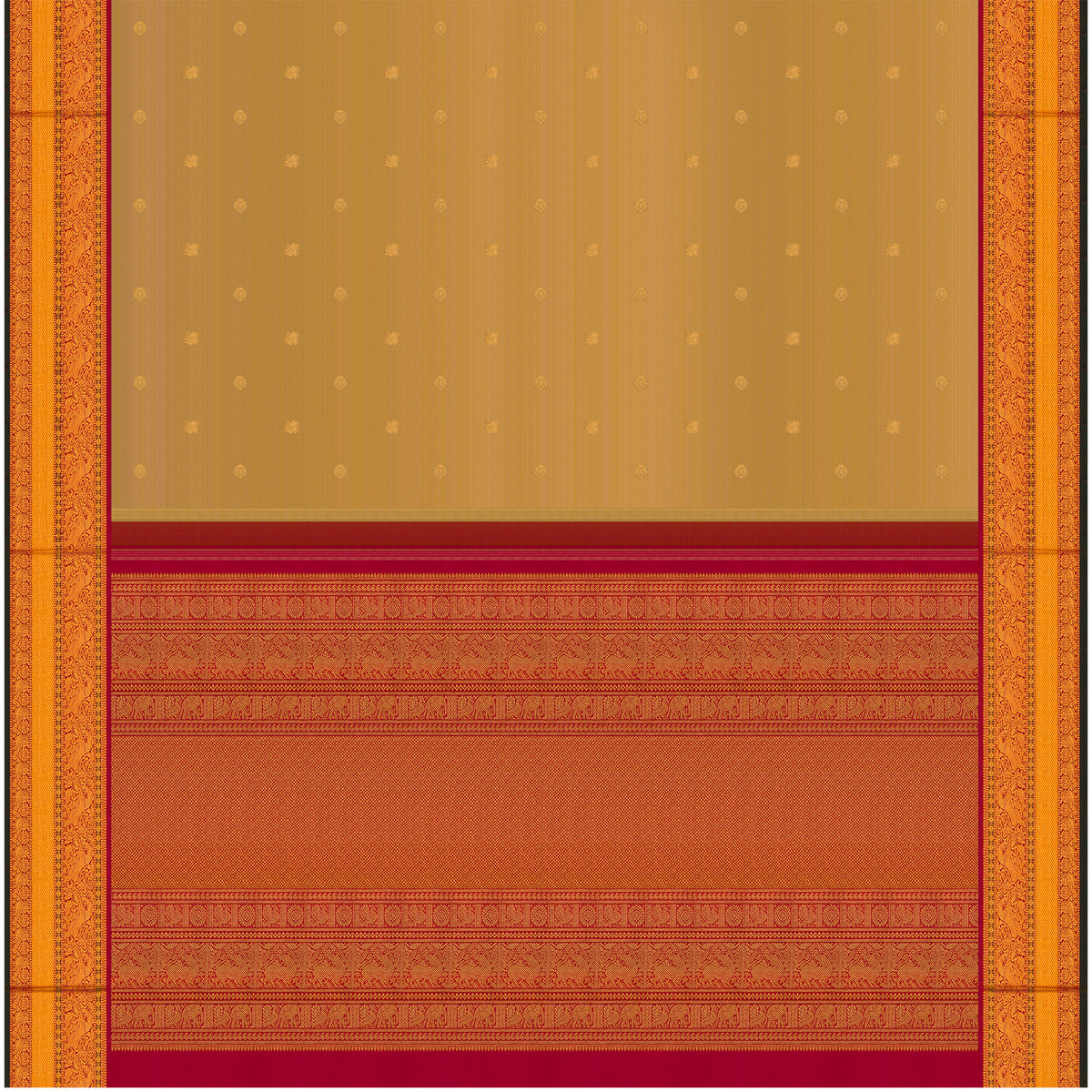 Kanakavalli Kanjivaram Silk Sari 26-110-HS001-00595 - Full View