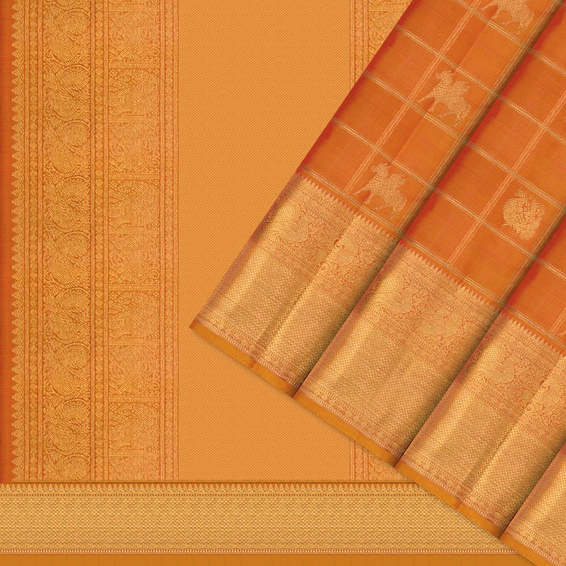 Kanakavalli Kanjivaram Silk Sari 26-110-HS001-00601 - Cover View