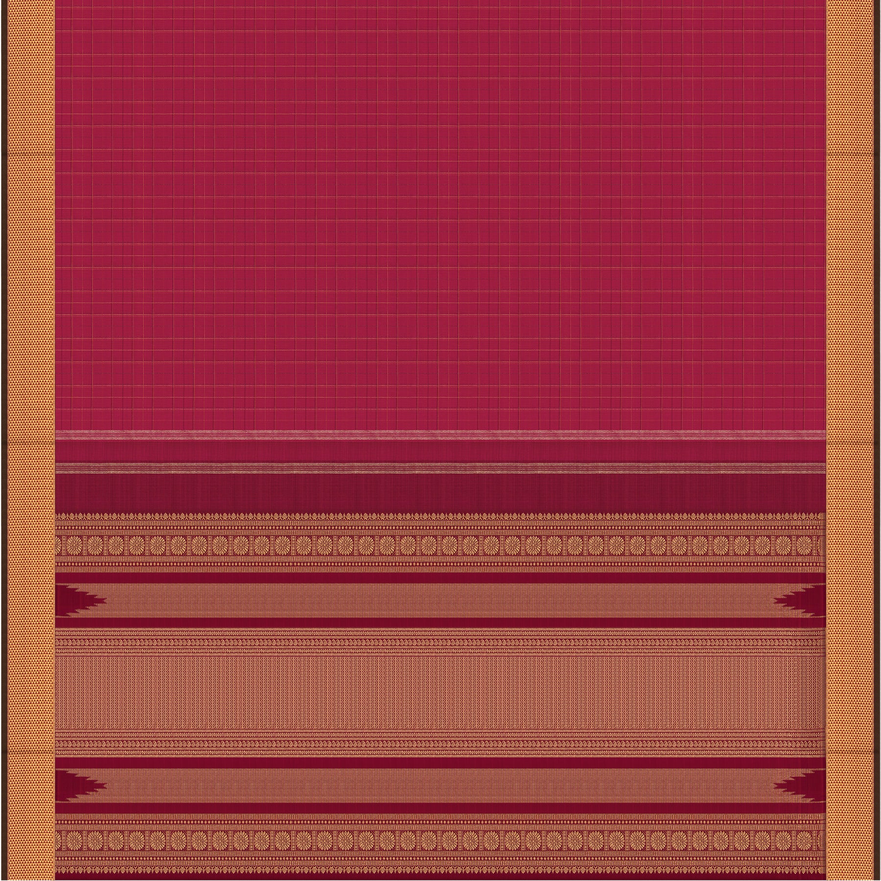 Kanakavalli Kanjivaram Silk Sari 26-110-HS001-00610 - Full View