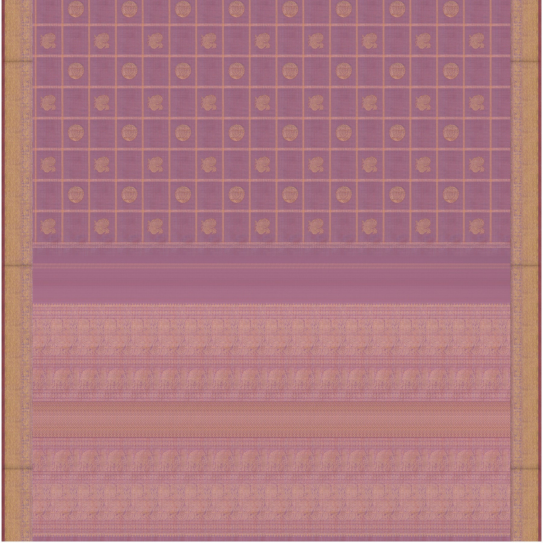Kanakavalli Kanjivaram Silk Sari 26-110-HS001-00625 - Full View