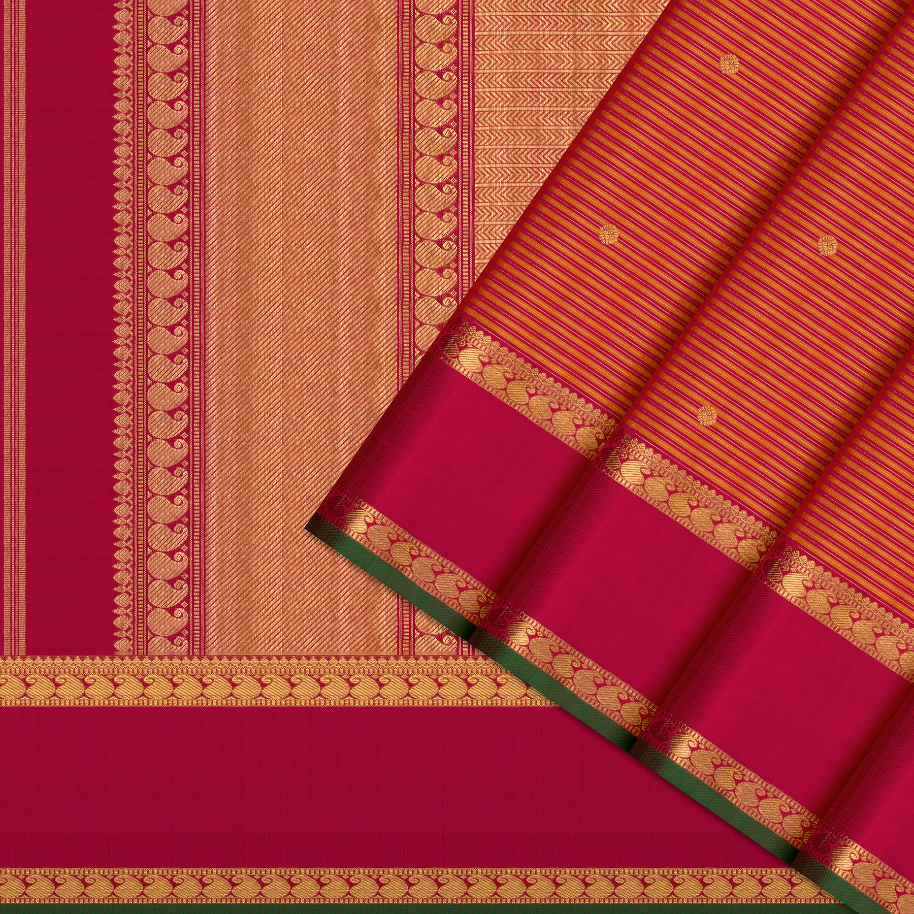 Kanakavalli Kanjivaram Silk Sari 26-110-HS001-00633 - Cover View