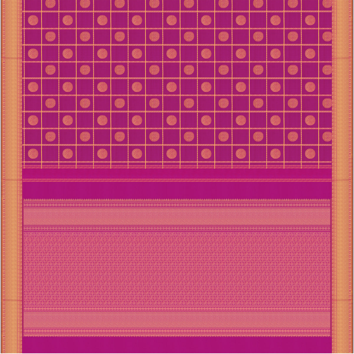 Kanakavalli Kanjivaram Silk Sari 26-110-HS001-00649 - Full View