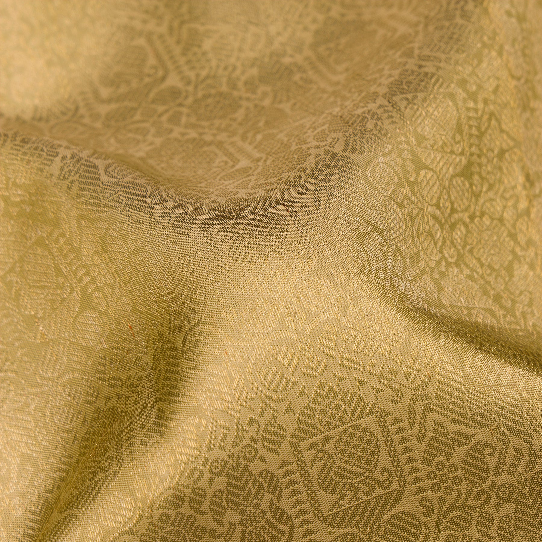Kanakavalli Kanjivaram Silk Sari 26-110-HS001-00662 - Fabric View