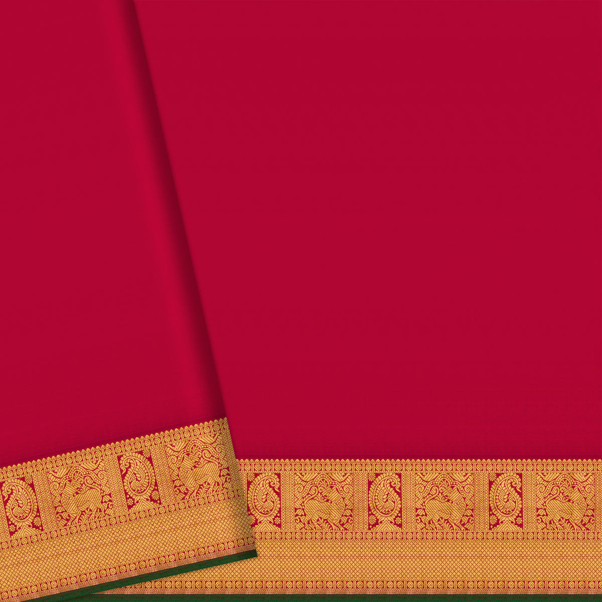 Kanakavalli Kanjivaram Silk Sari 26-110-HS001-00662 - Blouse View