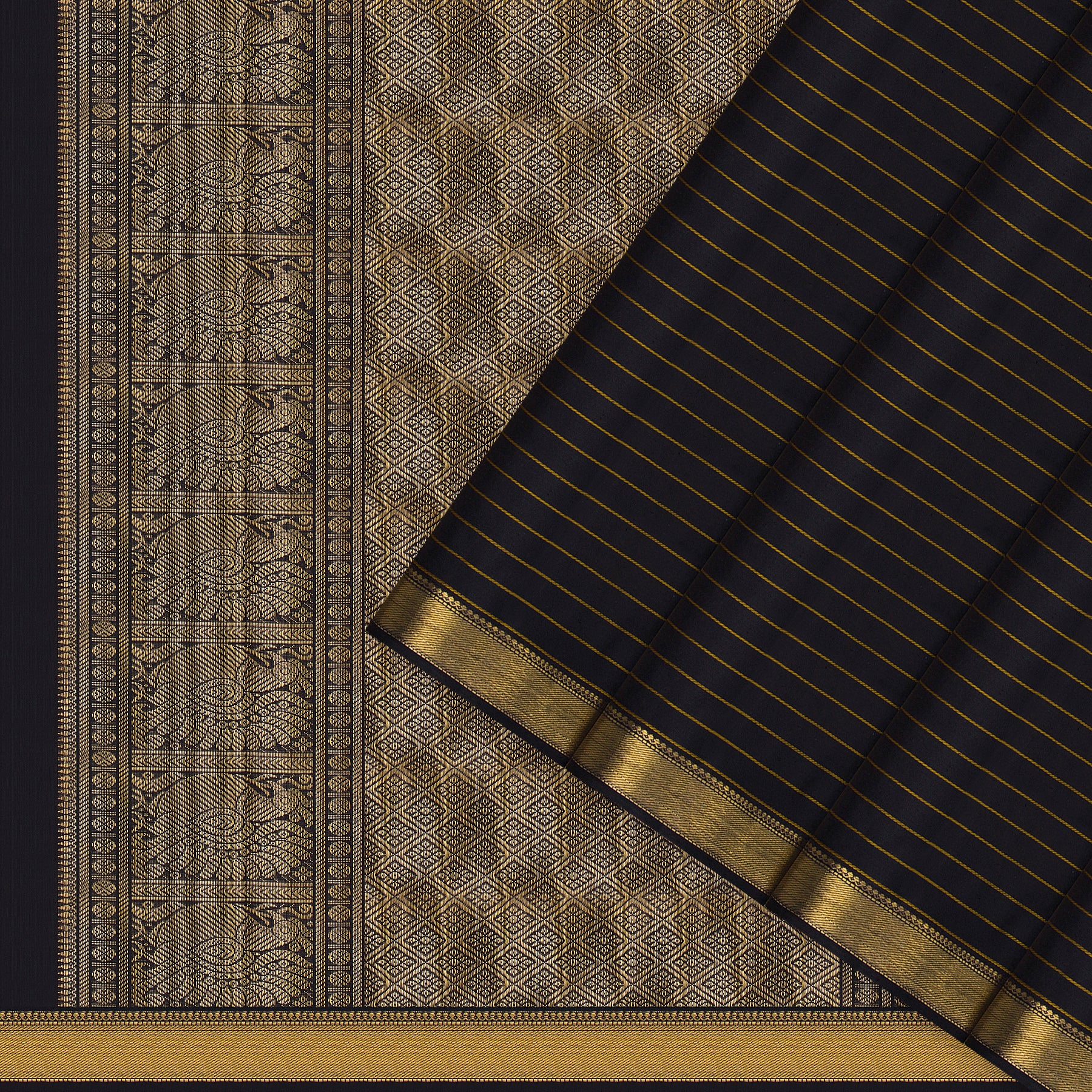Kanakavalli Kanjivaram Silk Sari 26-110-HS001-01628 - Cover View