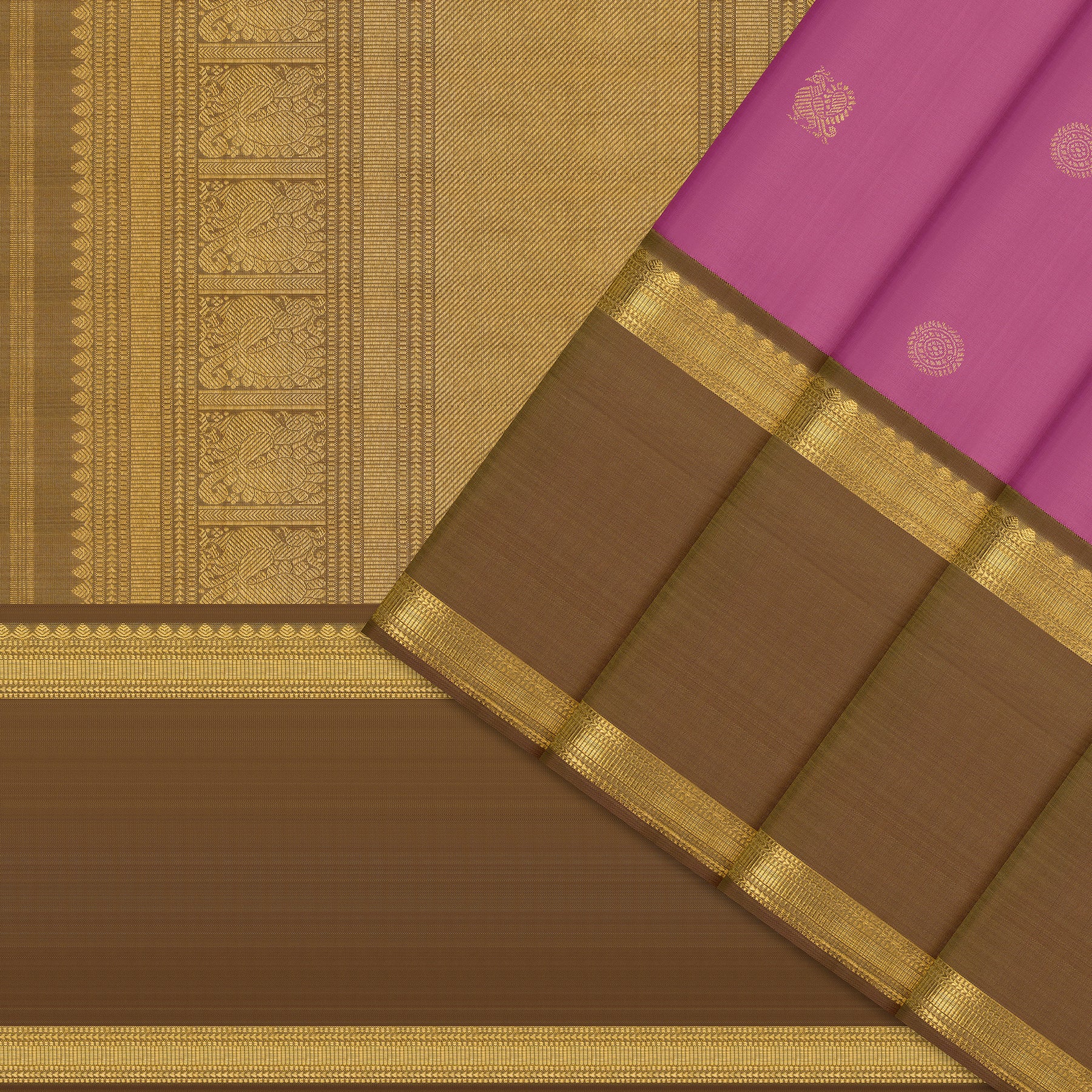 Kanakavalli Kanjivaram Silk Sari 26-110-HS001-01681 - Cover View