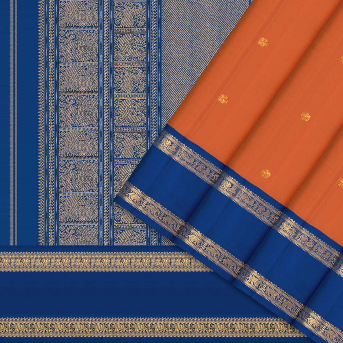 Kanakavalli Kanjivaram Silk Sari 26-110-HS001-01682 - Cover View