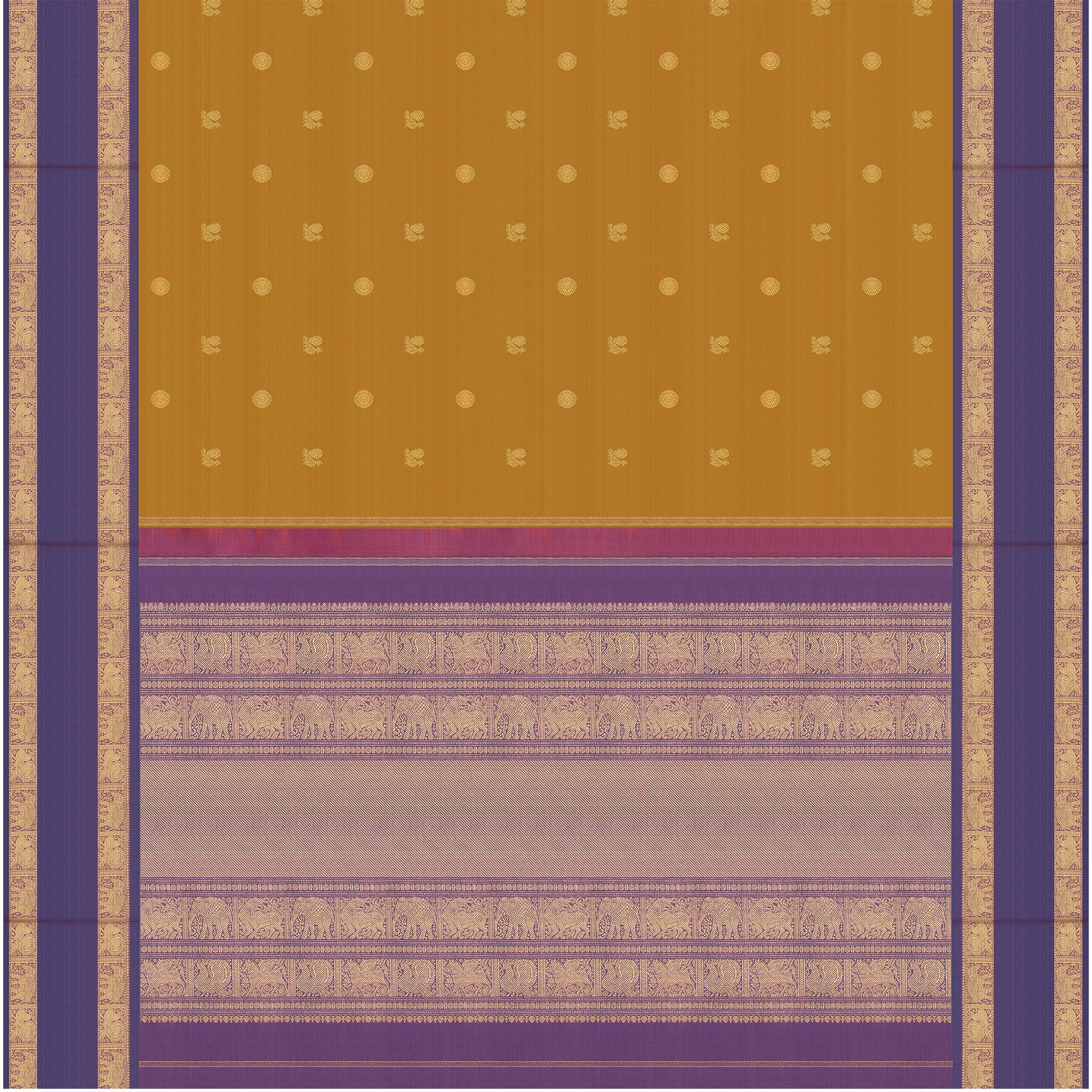 Kanakavalli Kanjivaram Silk Sari 26-110-HS001-01685 - Full View
