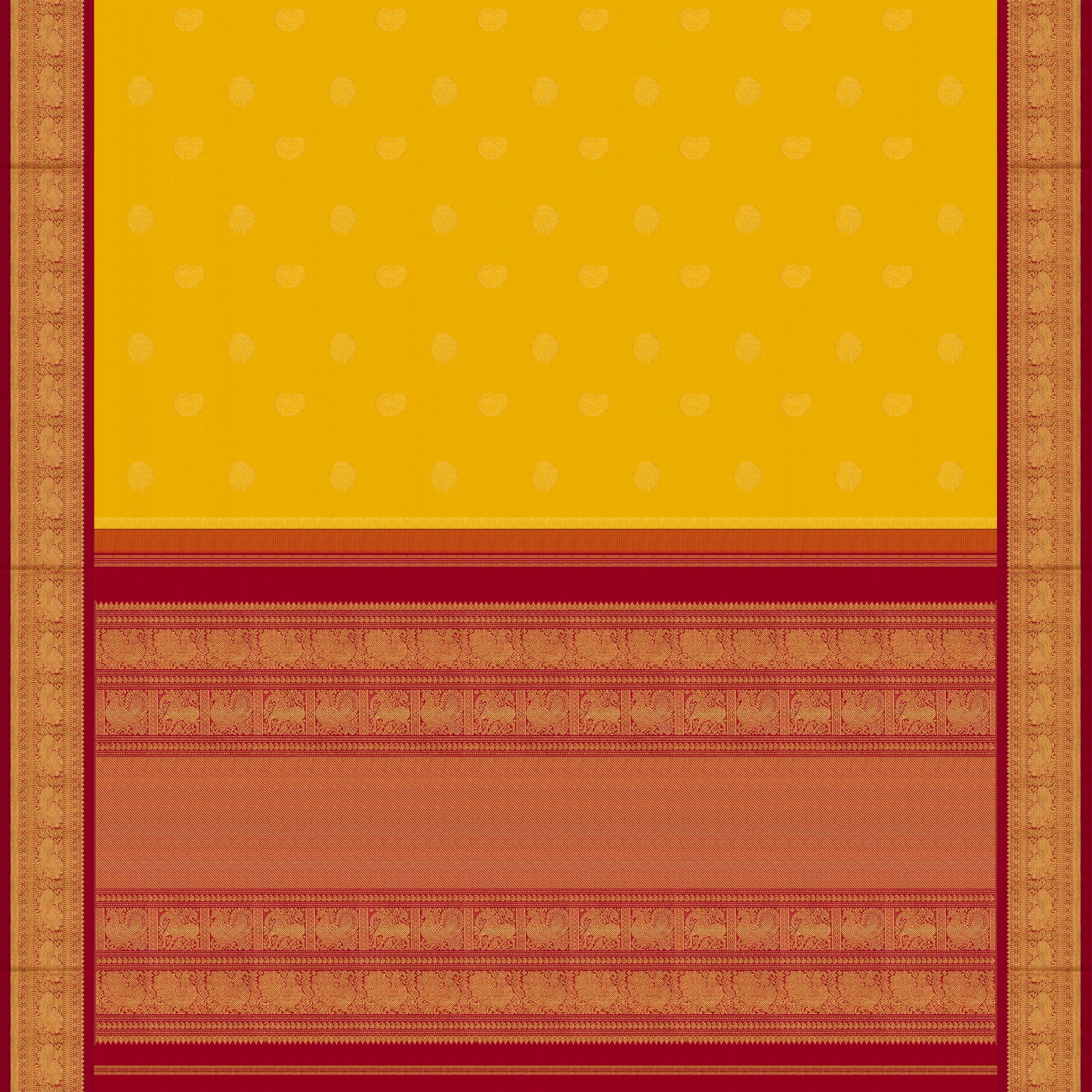 Kanakavalli Kanjivaram Silk Sari 26-110-HS001-01687 - Full View