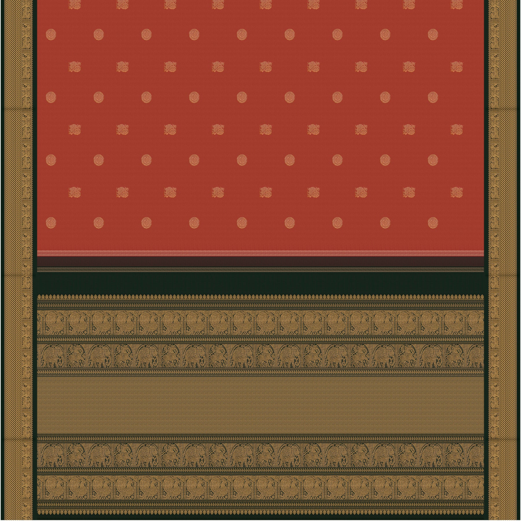 Kanakavalli Kanjivaram Silk Sari 26-110-HS001-01691 - Full View