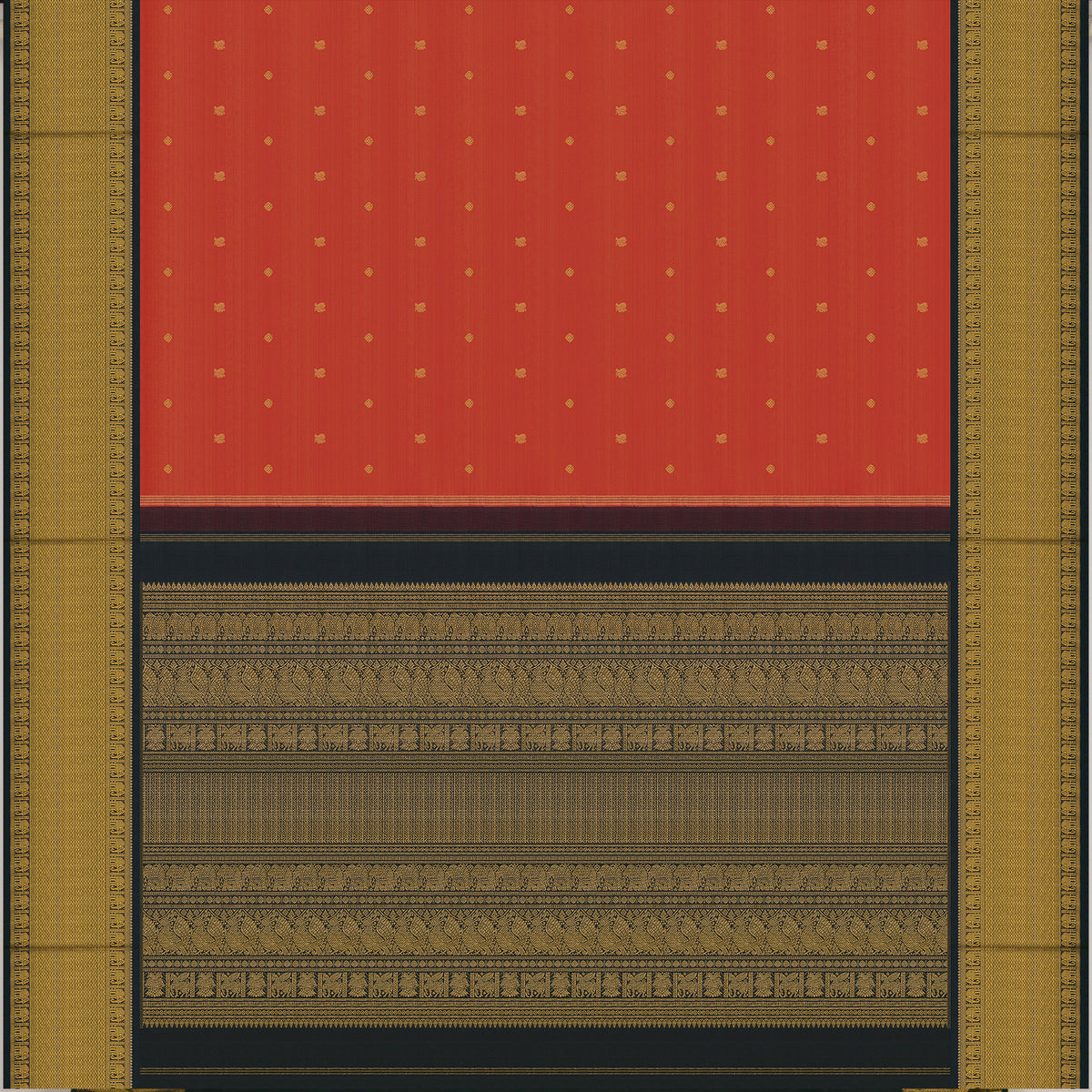 Kanakavalli Kanjivaram Silk Sari 26-110-HS001-01697 - Full View