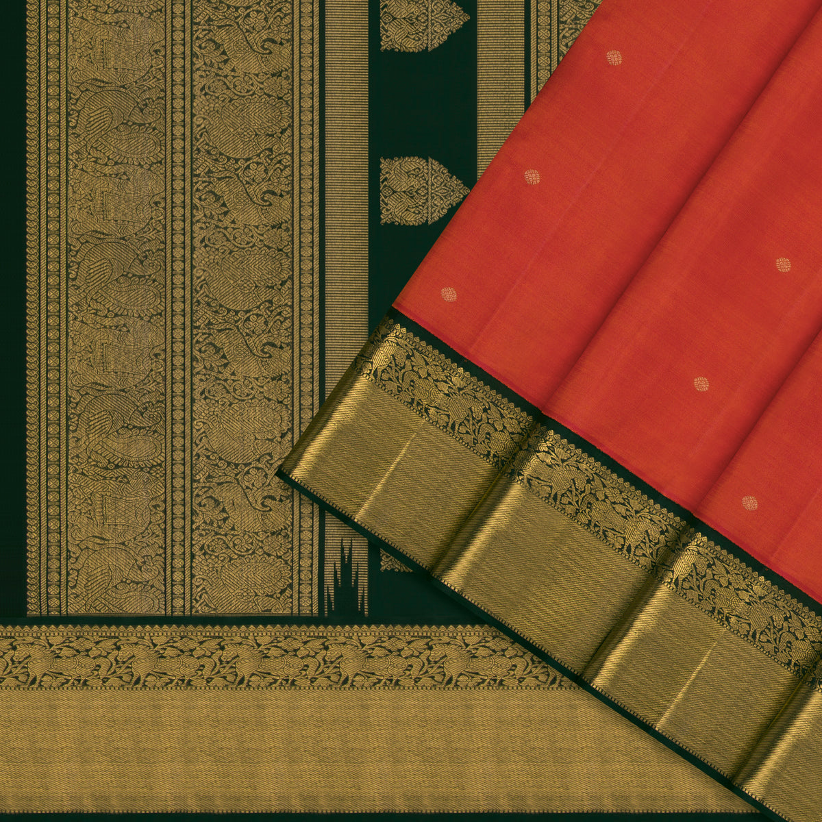Kanakavalli Kanjivaram Silk Sari 26-110-HS001-01701 - Cover View