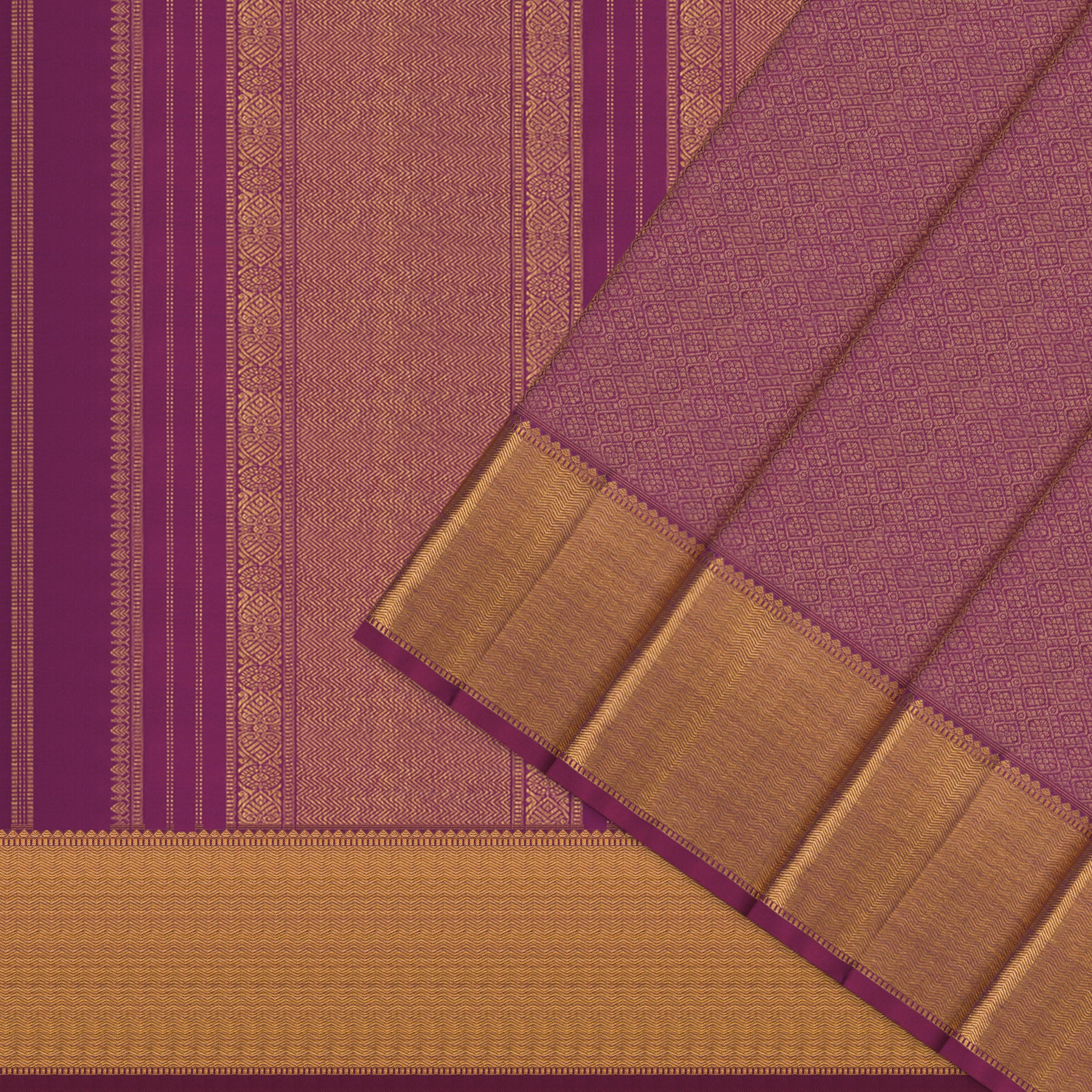 Kanakavalli Kanjivaram Silk Sari 26-110-HS001-01781 - Cover View