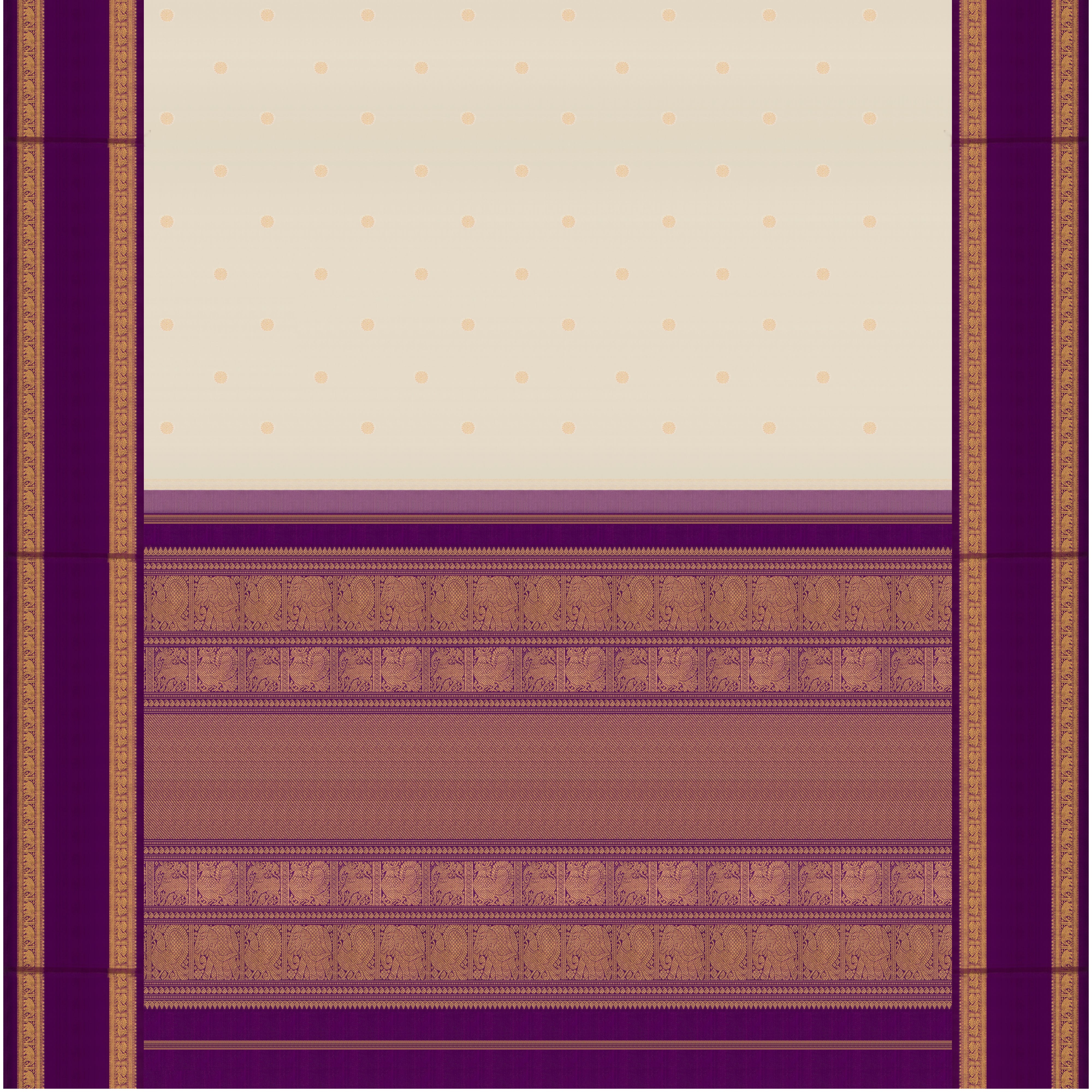 Kanakavalli Kanjivaram Silk Sari 26-110-HS001-01801 - Full View