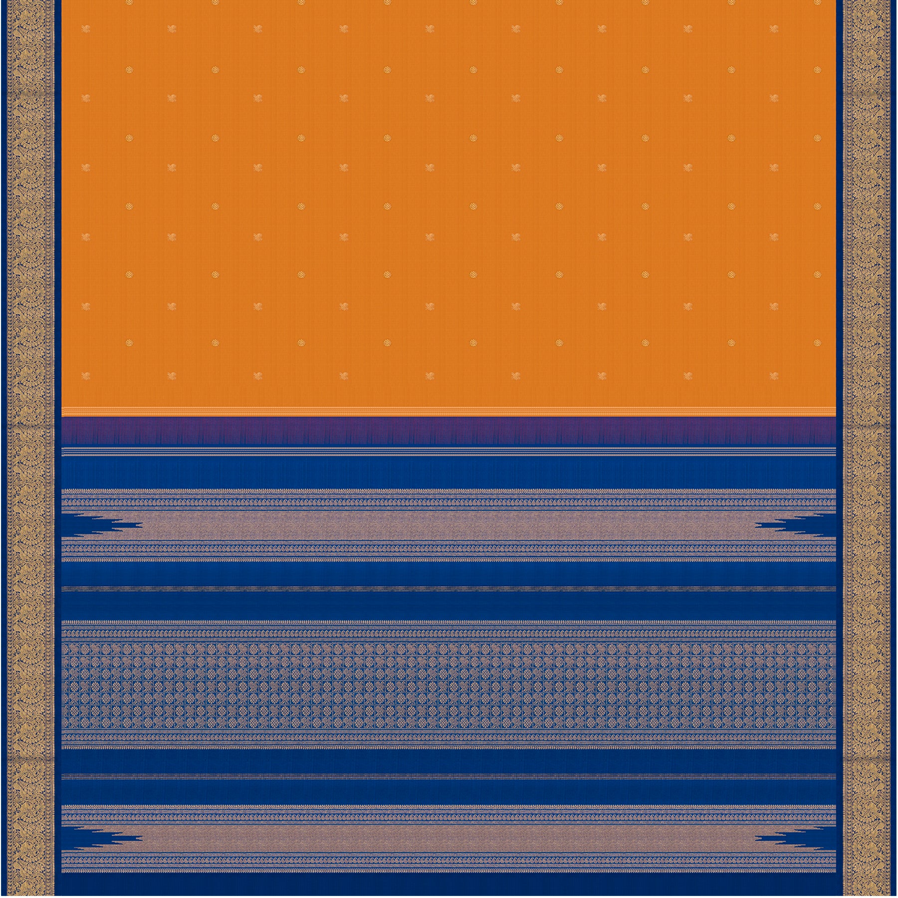 Kanakavalli Kanjivaram Silk Sari 26-110-HS001-01806 - Full View