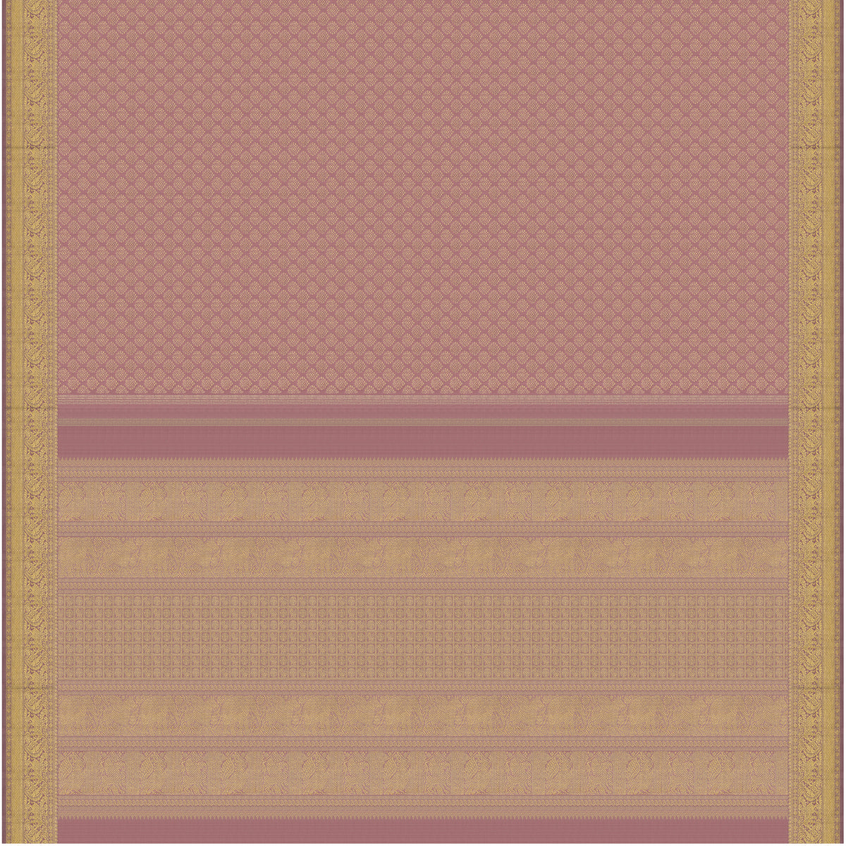 Kanakavalli Kanjivaram Silk Sari 26-110-HS001-01809 - Full View