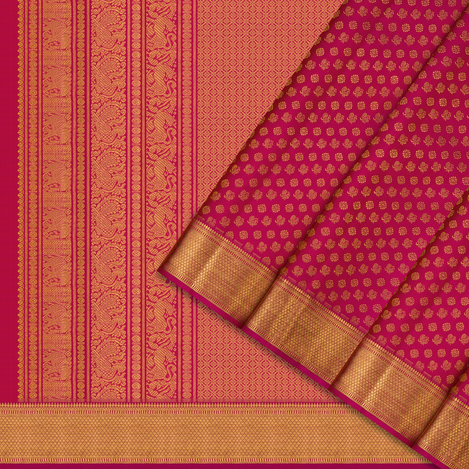 Kanakavalli Kanjivaram Silk Sari 26-110-HS001-02213 - Cover View