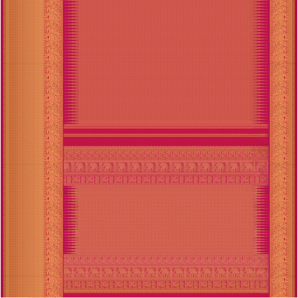 Kanakavalli Kanjivaram Silk Sari 26-110-HS001-02215 - Full View
