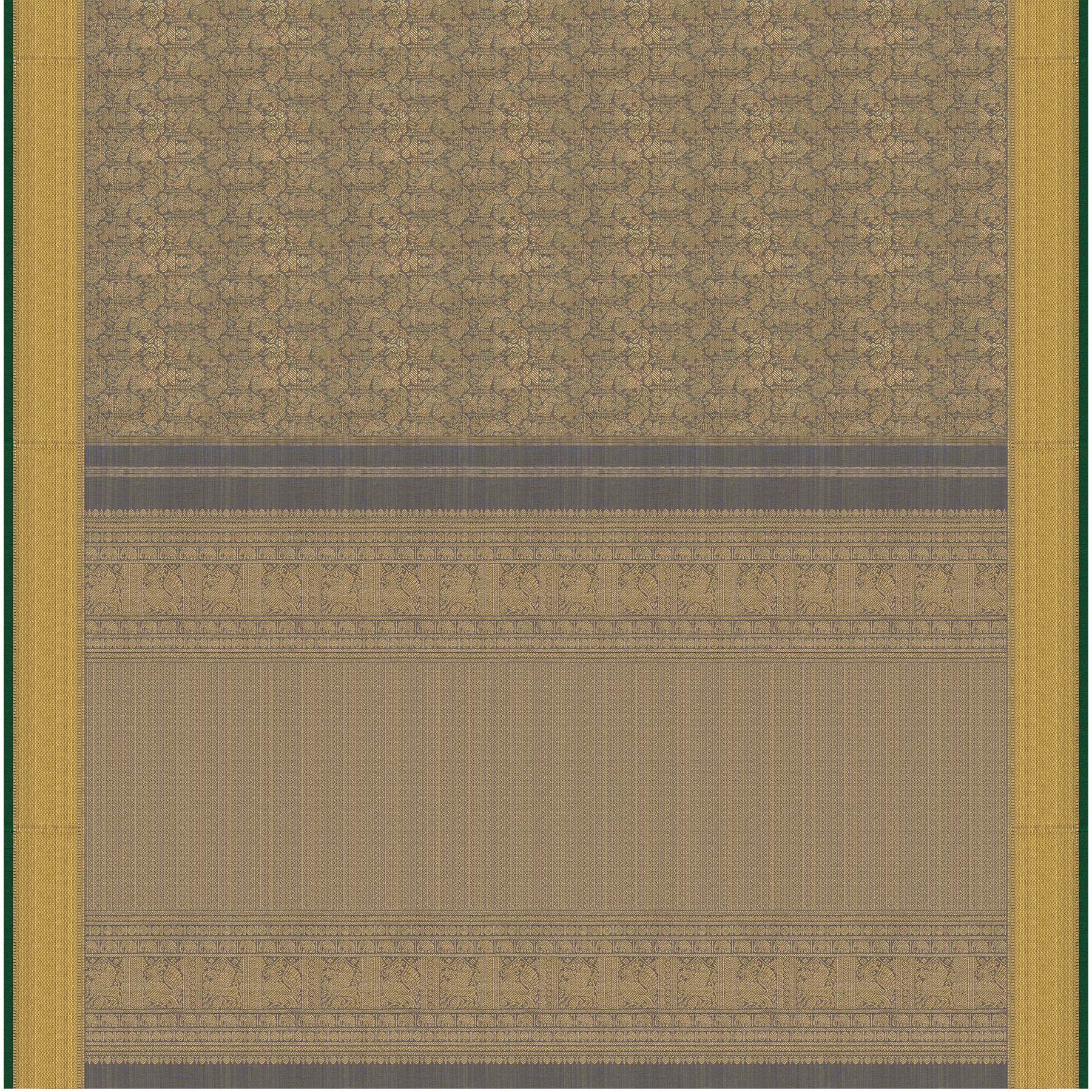 Kanakavalli Kanjivaram Silk Sari 26-110-HS001-02247 - Full View
