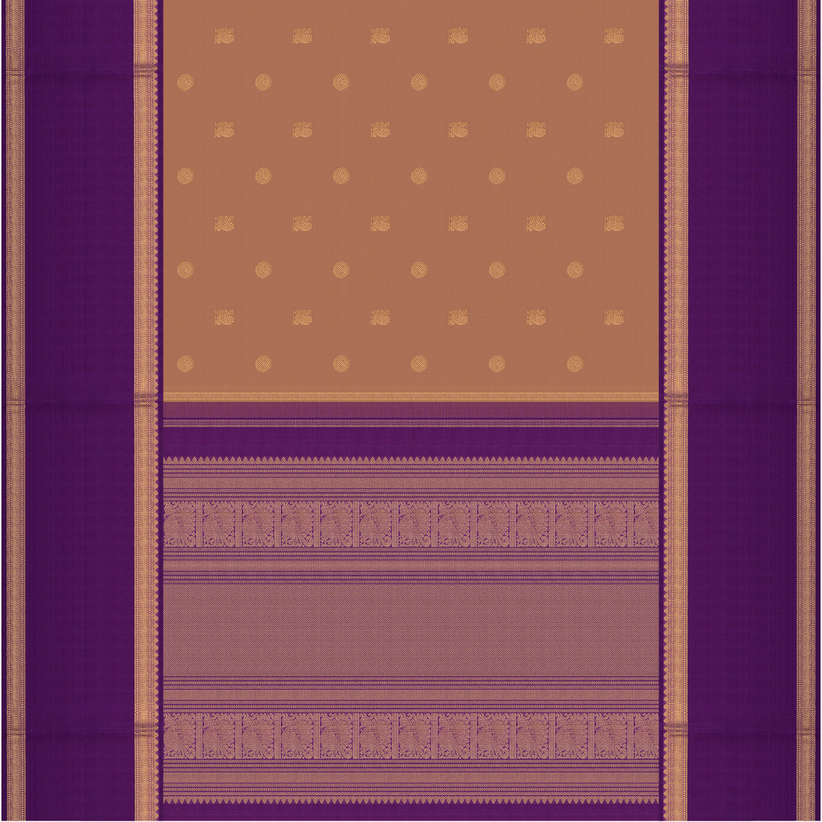 Kanakavalli Kanjivaram Silk Sari 26-110-HS001-02249 - Full View