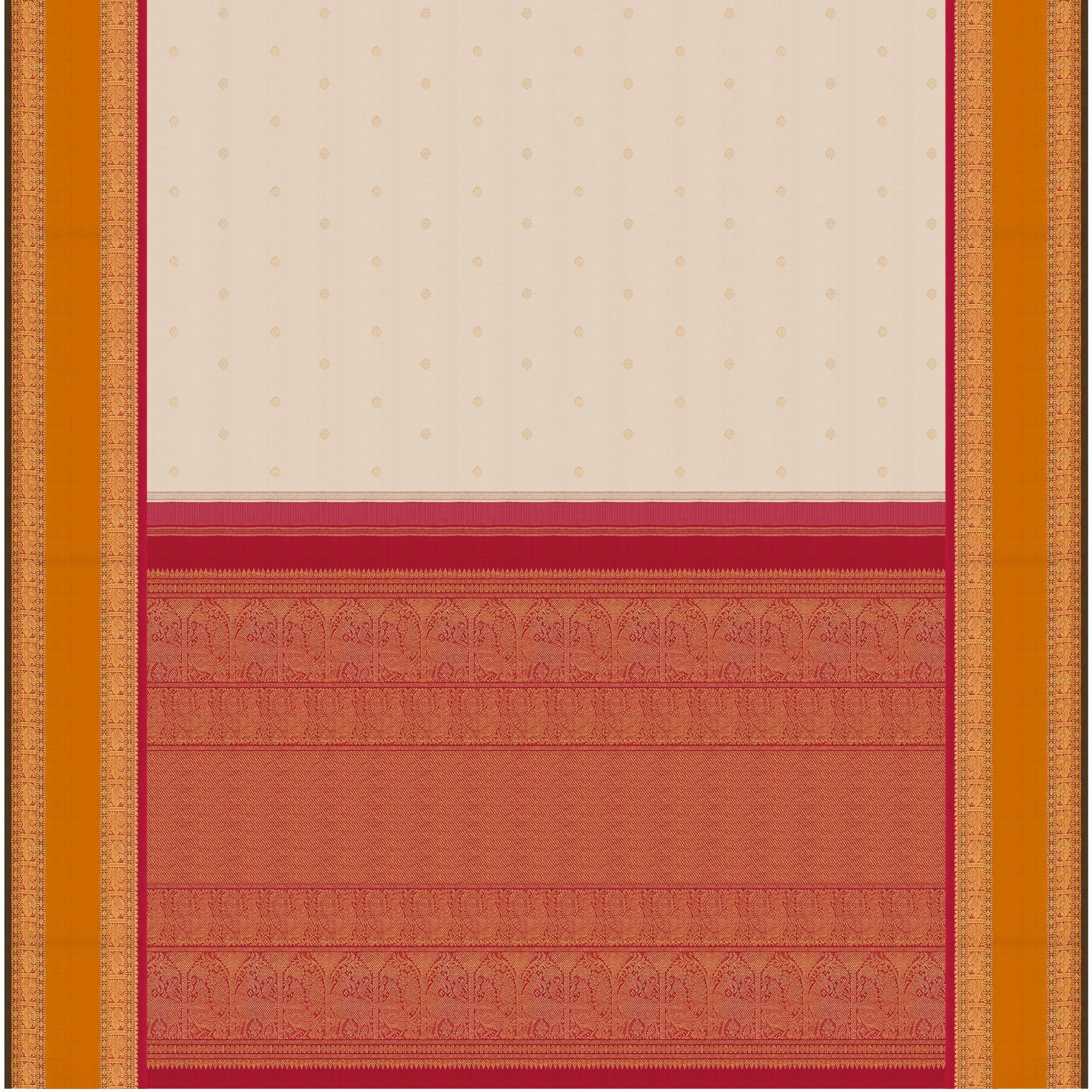 Kanakavalli Kanjivaram Silk Sari 26-110-HS001-02266 - Full View