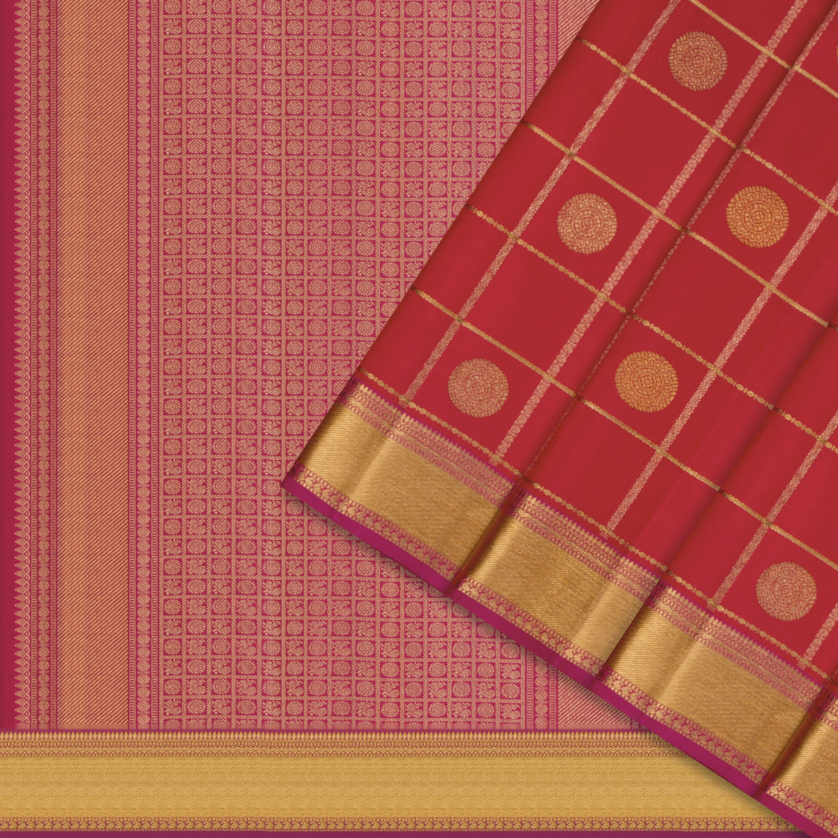 Kanakavalli Kanjivaram Silk Sari 26-110-HS001-02287 - Cover View