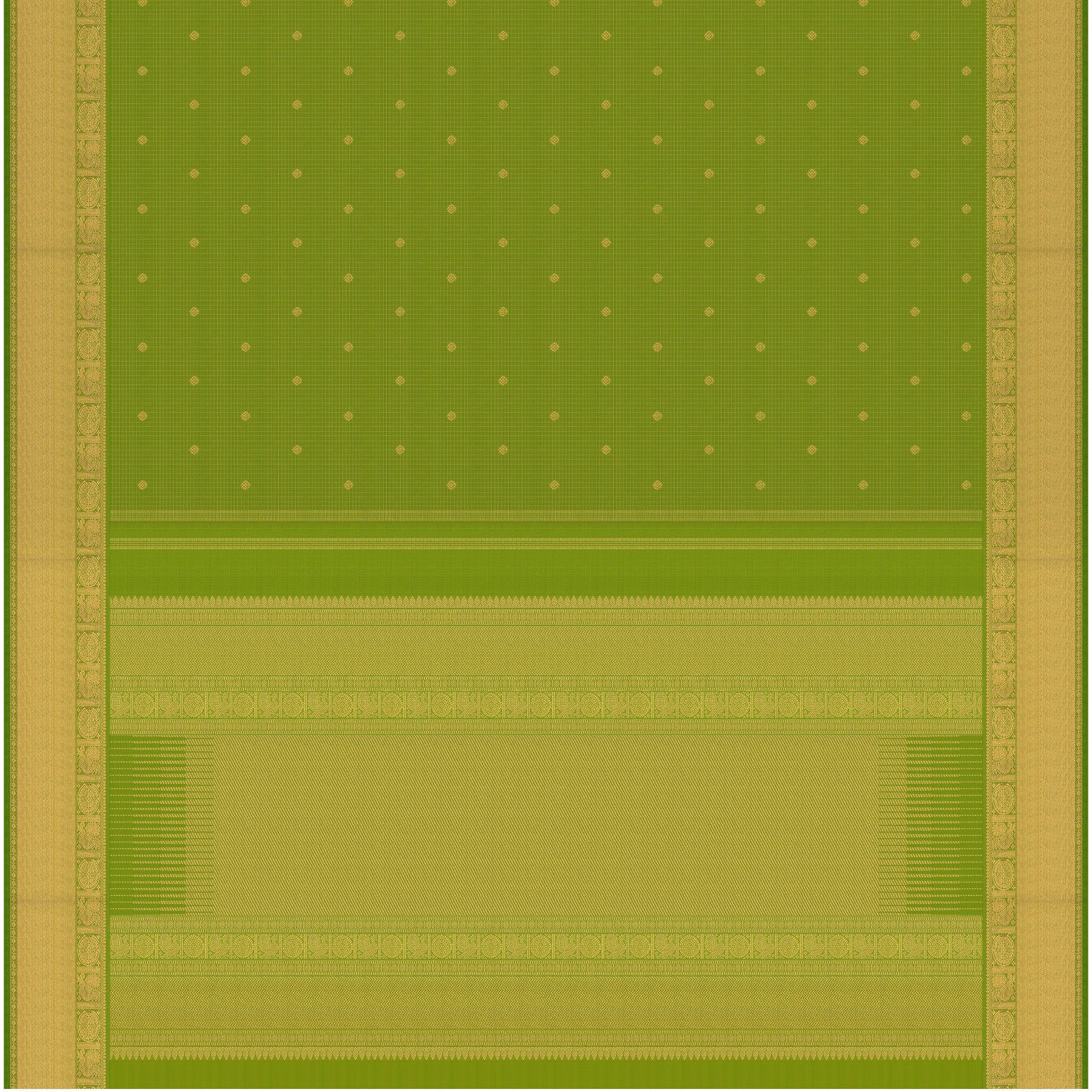Kanakavalli Kanjivaram Silk Sari 26-110-HS001-02305 - Full View