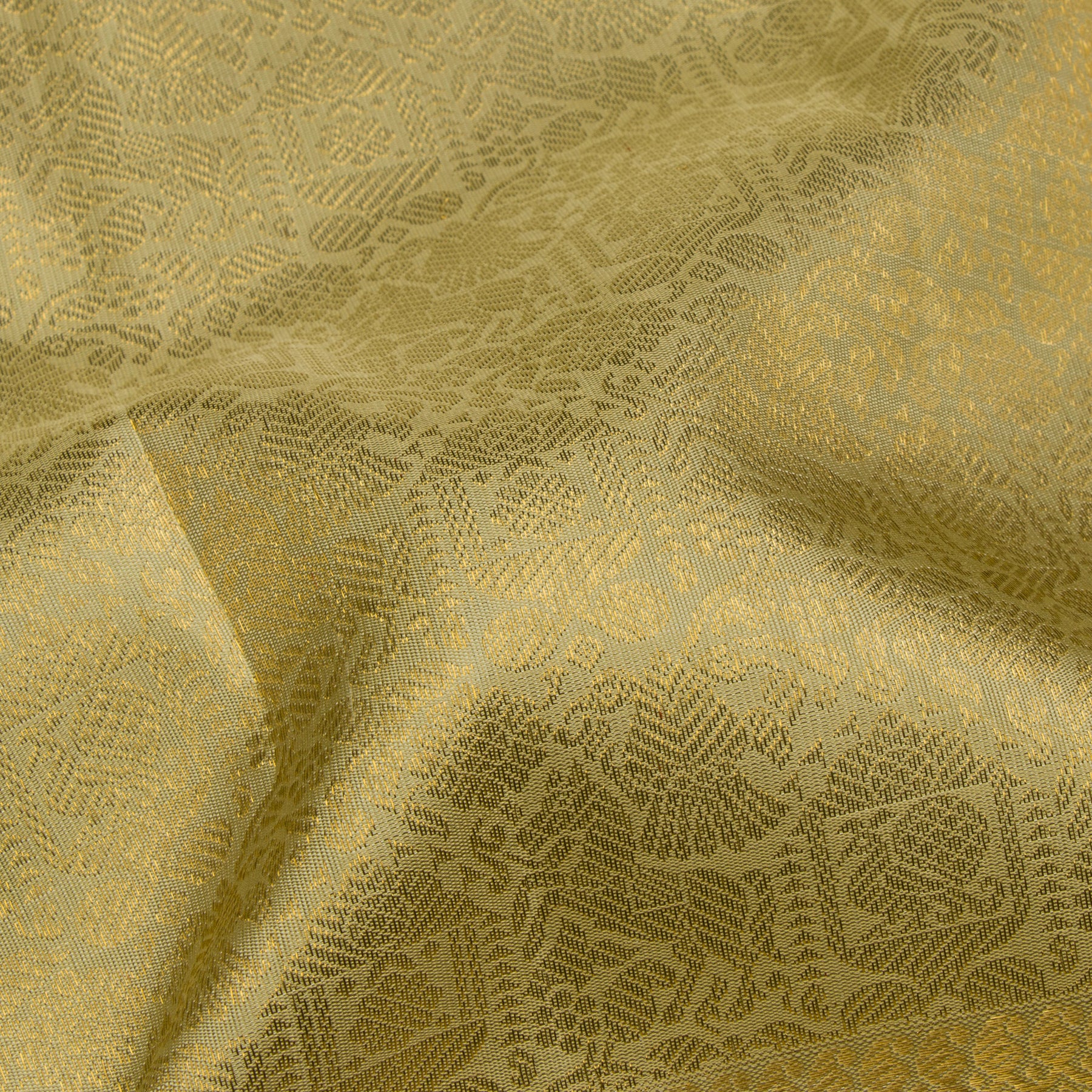 Kanakavalli Kanjivaram Silk Sari 26-110-HS001-03477 - Fabric View
