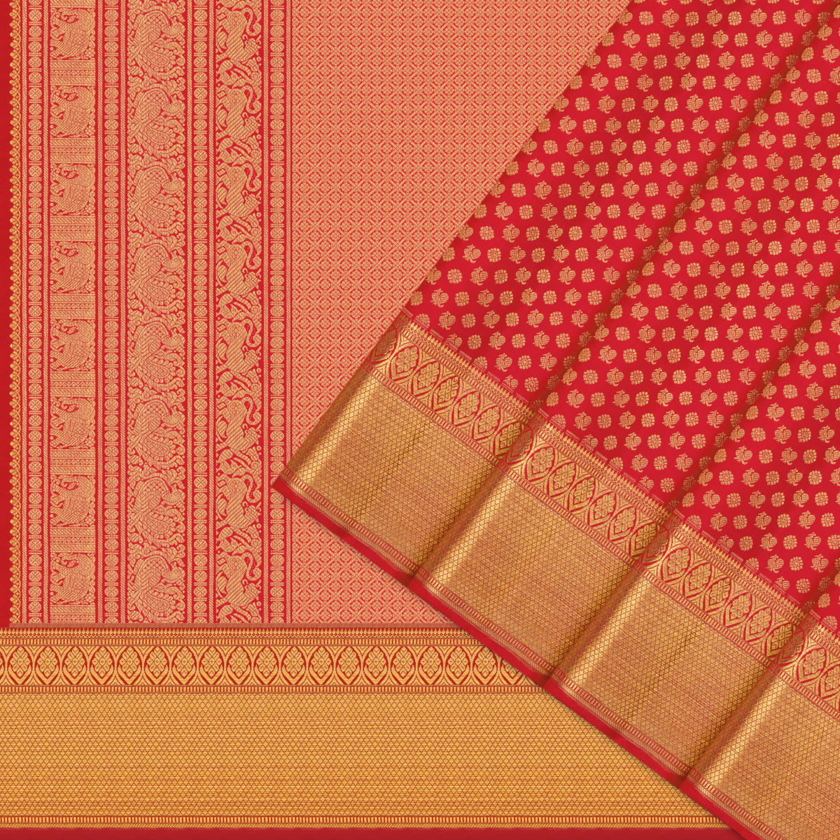 Kanakavalli Kanjivaram Silk Sari 26-110-HS001-03488 - Cover View
