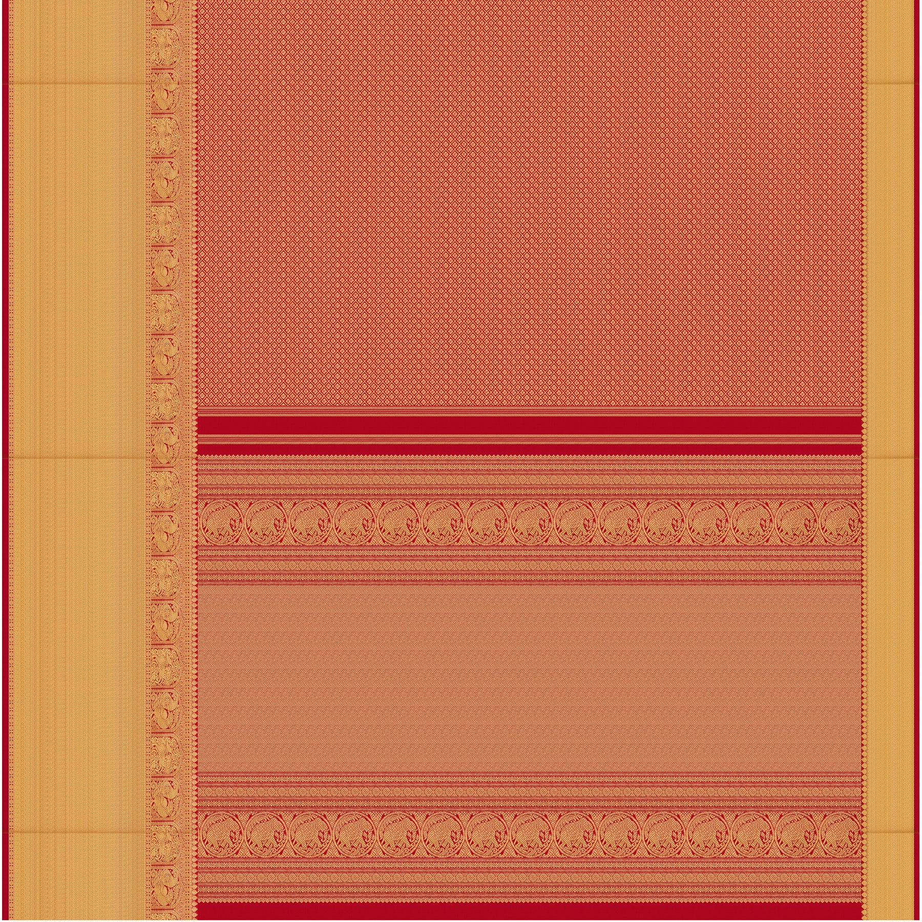 Kanakavalli Kanjivaram Silk Sari 26-110-HS001-03496 - Full View