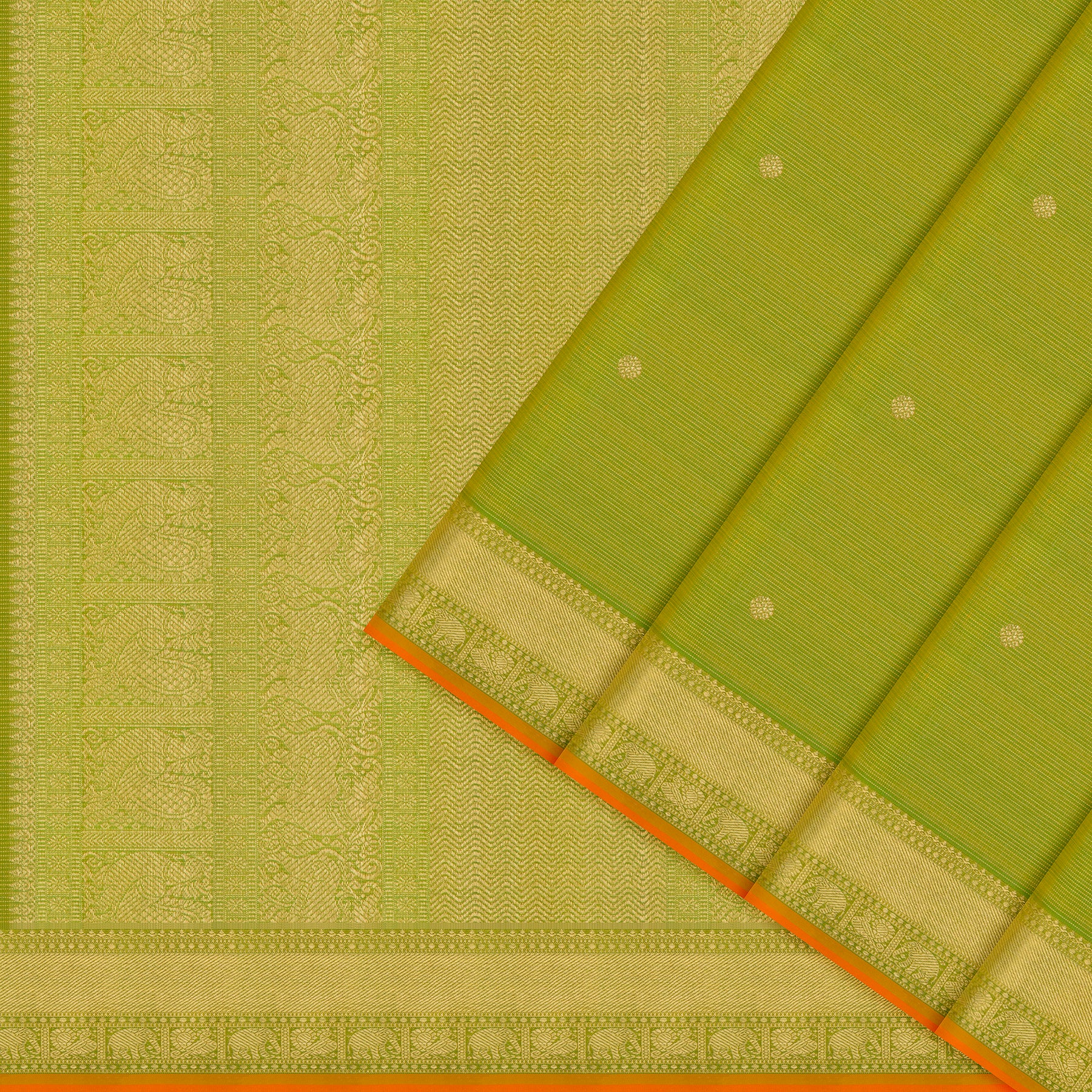 Kanakavalli Kanjivaram Silk Sari 26-110-HS001-03528 - Cover View