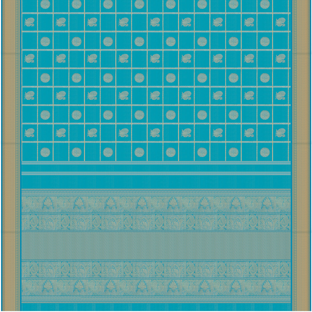 Kanakavalli Kanjivaram Silk Sari 26-110-HS001-03559 - Full View