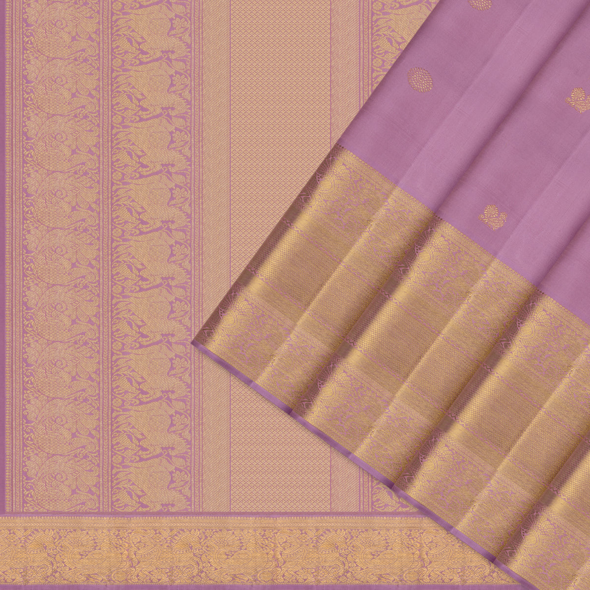 Kanakavalli Kanjivaram Silk Sari 26-110-HS001-03562 - Cover View