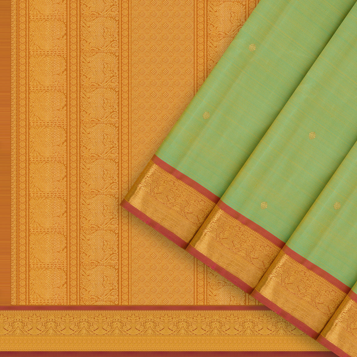 Kanakavalli Kanjivaram Silk Sari 26-110-HS001-03568 - Cover View